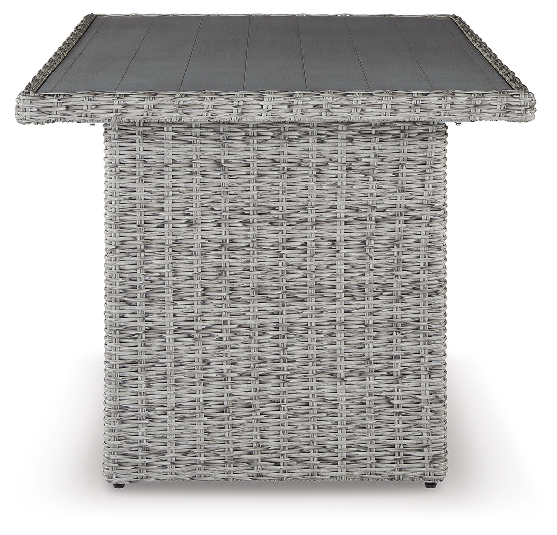 Naples Beach Light Gray Outdoor Multi-use Table - Ornate Home