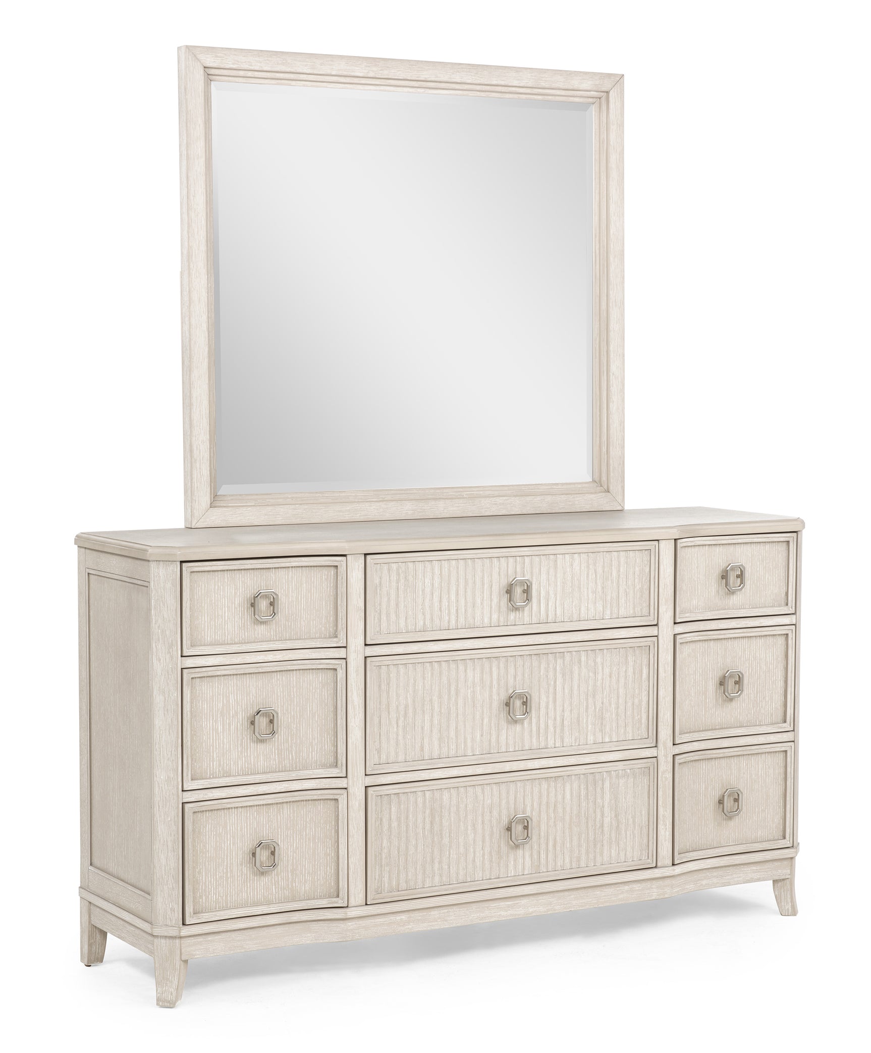 Napoli Natural Dresser Mirror - Ornate Home