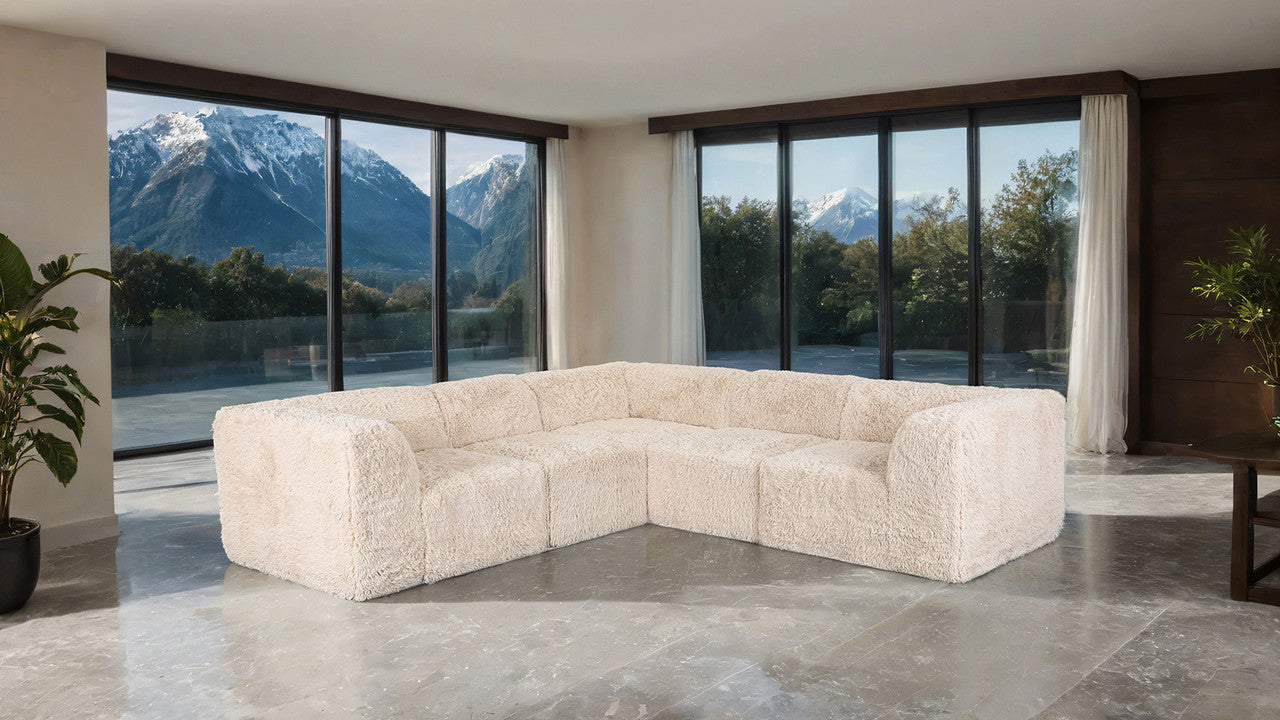 Nappi Sand L-Sectional C - Ornate Home