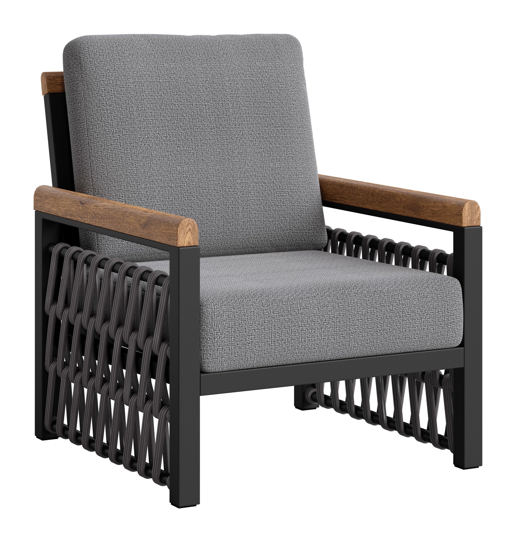 Naru Gray Accent Chair - Ornate Home