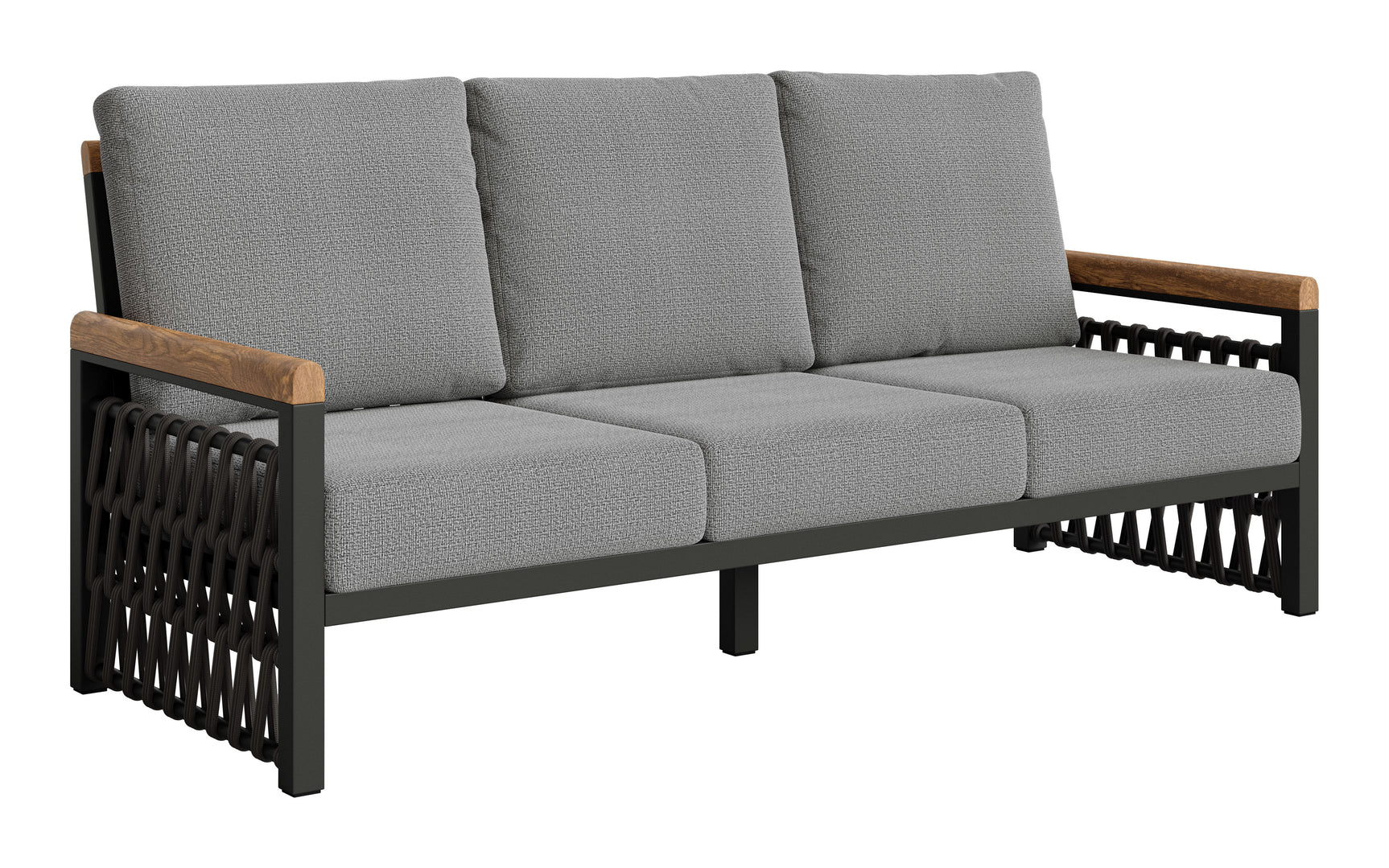 Naru Gray Outdoor Sofa - Ornate Home