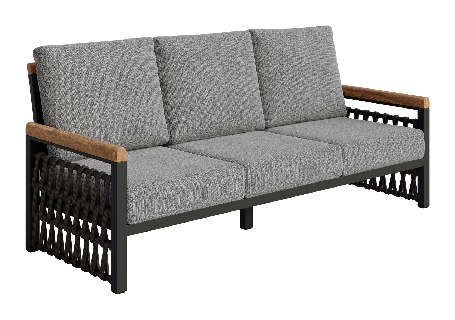 Naru Gray Outdoor Sofa - Ornate Home