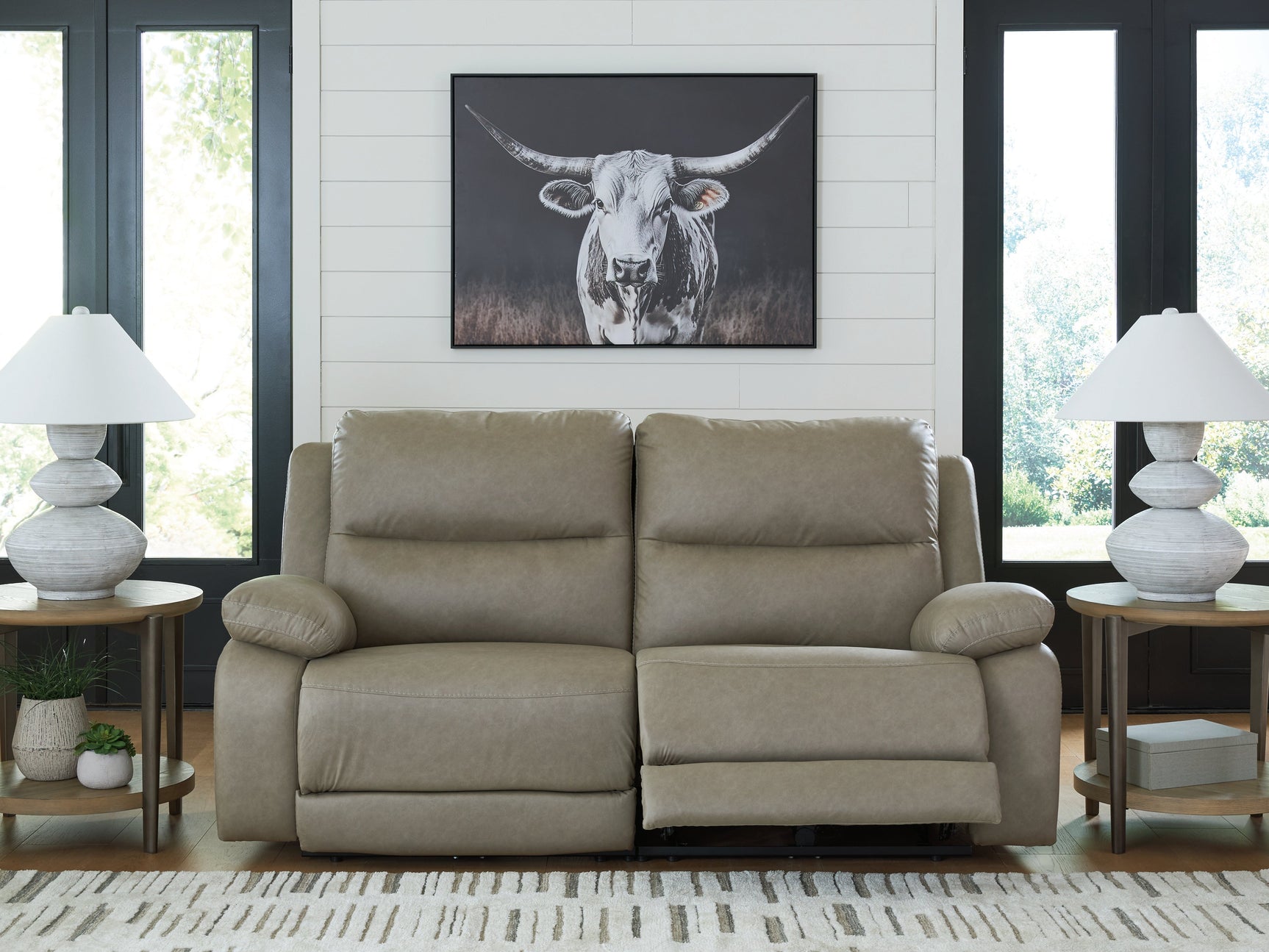 Narwhal Place Pebble 2-Piece Reclining Loveseat (Online Special Price) - Ornate Home