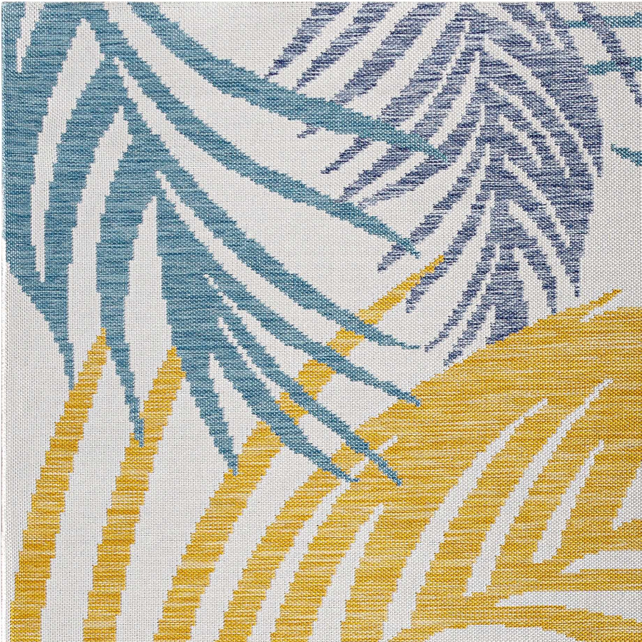 Nasan Floral Outdoor Area Rug - Ornate Home