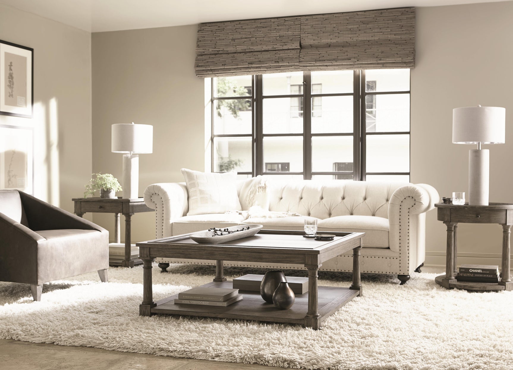 Nash Brown Leather Chair - Ornate Home