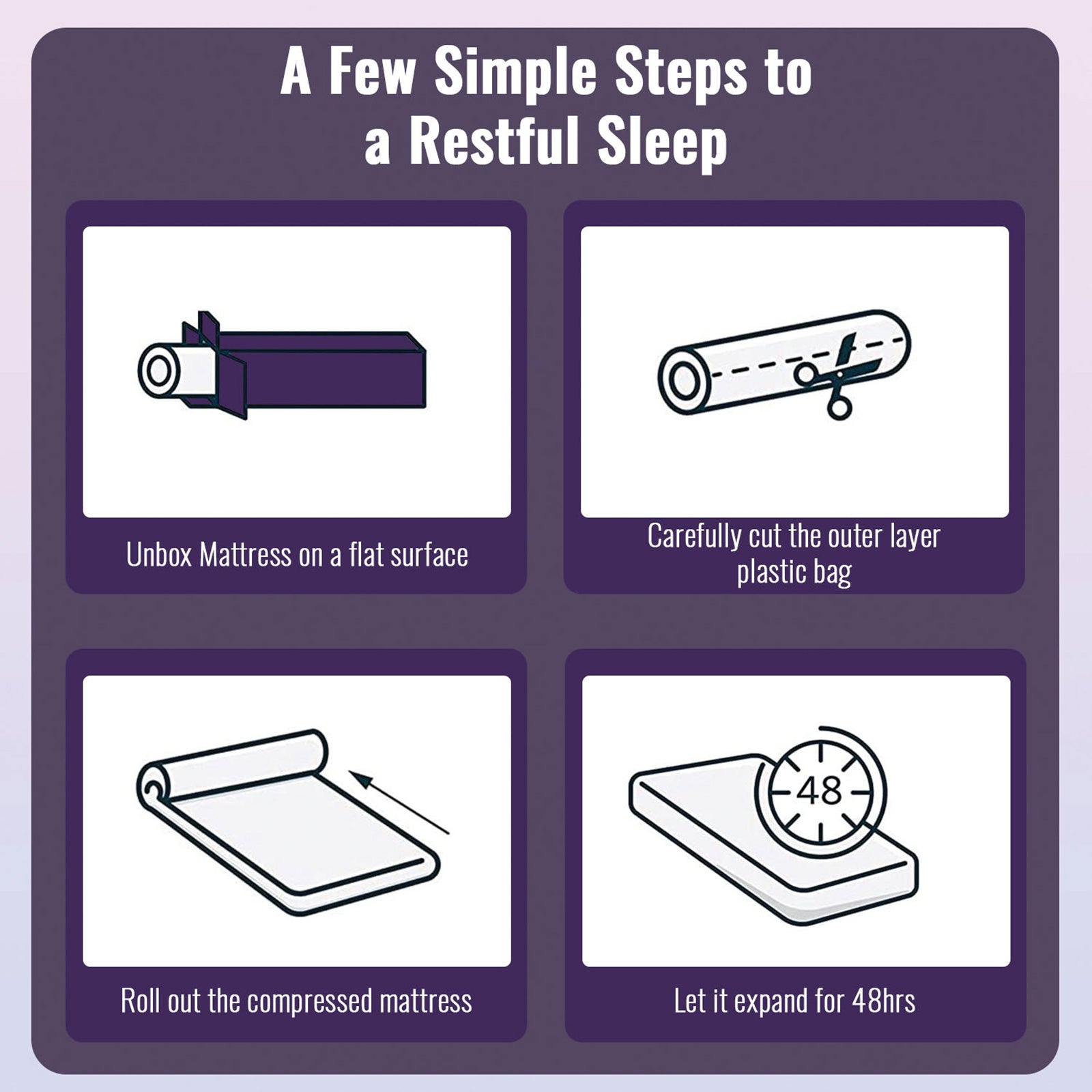 Nasturtium White Mattress - Ornate Home