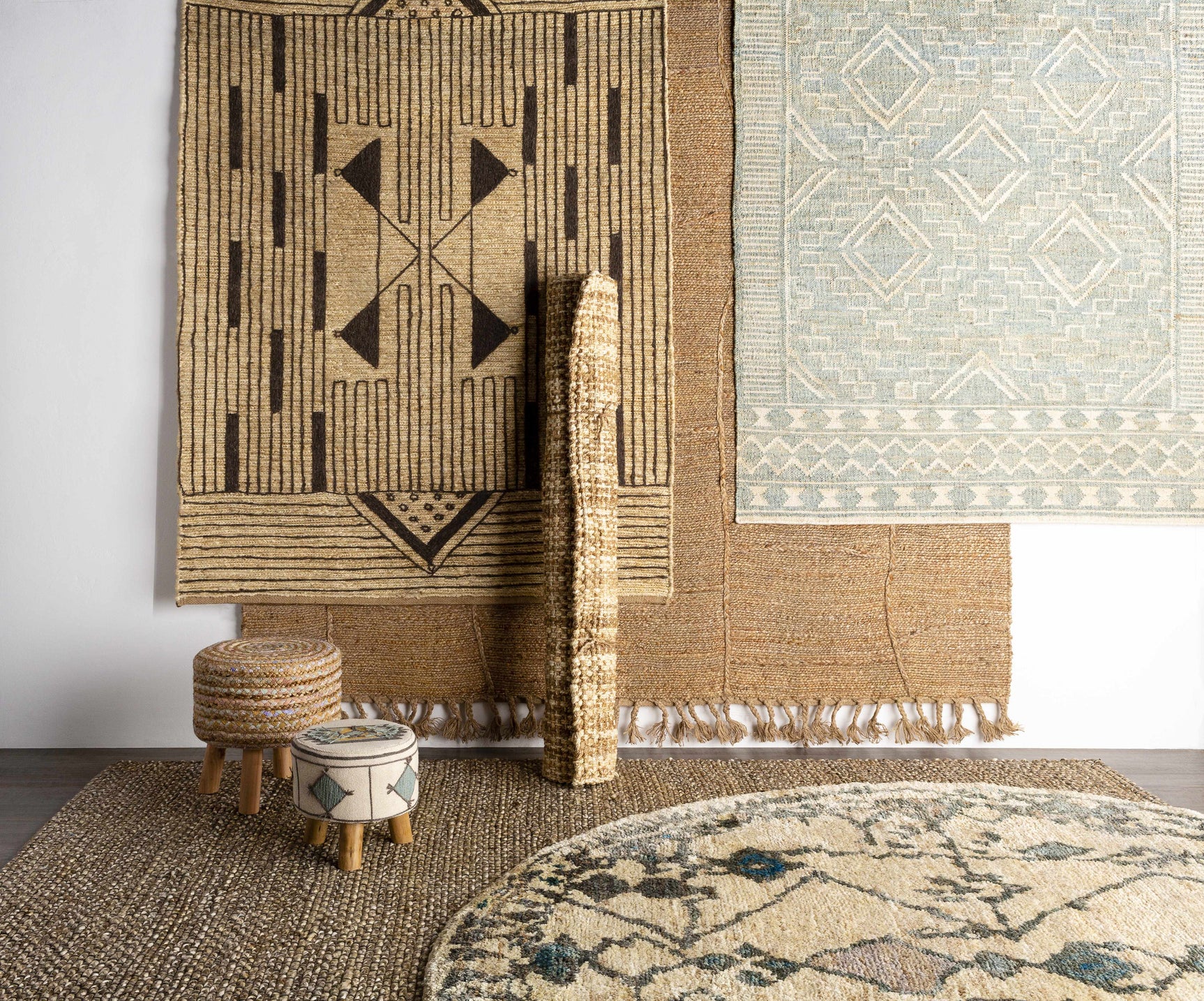Glide Premium Jute Rug - Clearance