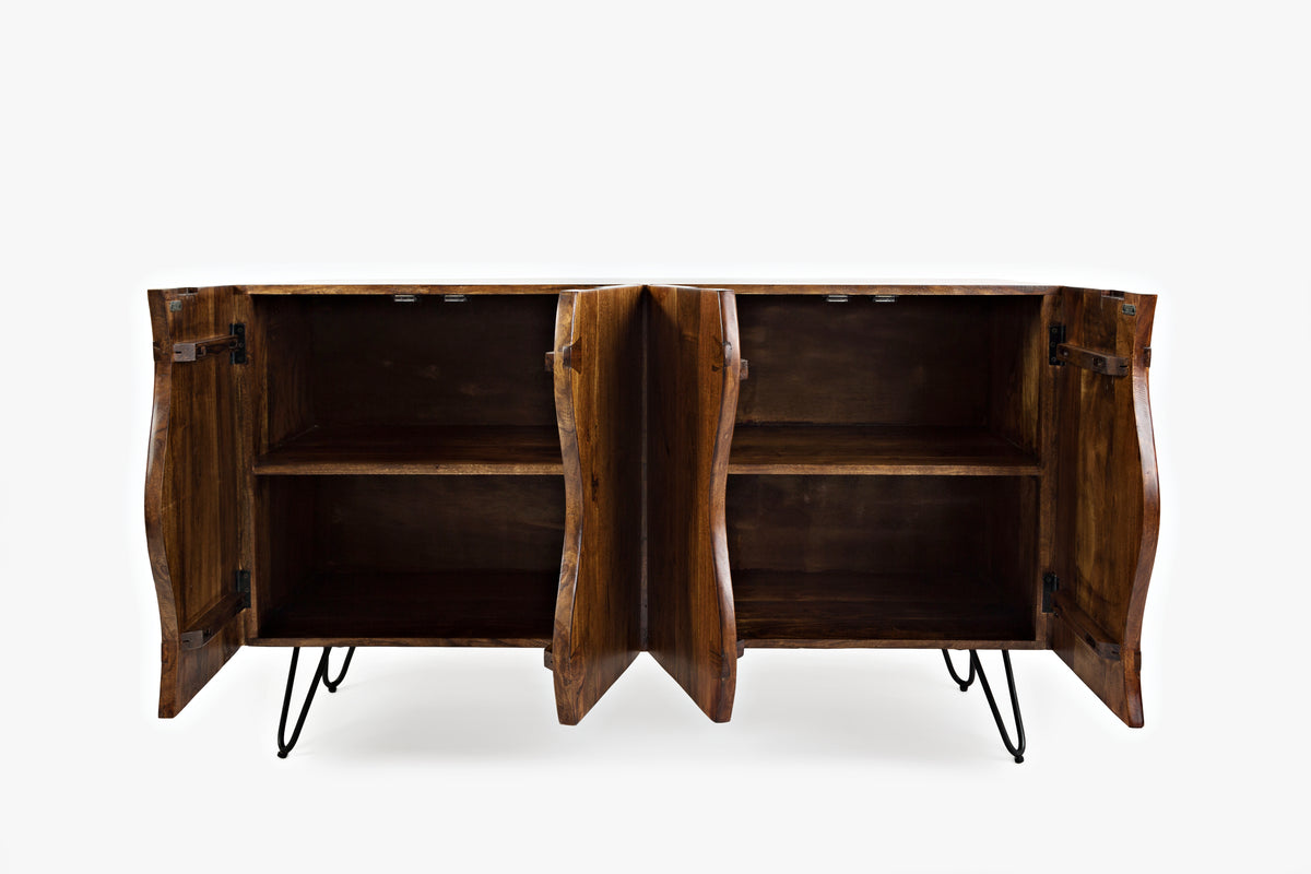 Nature's Edge Chestnut Server - Ornate Home