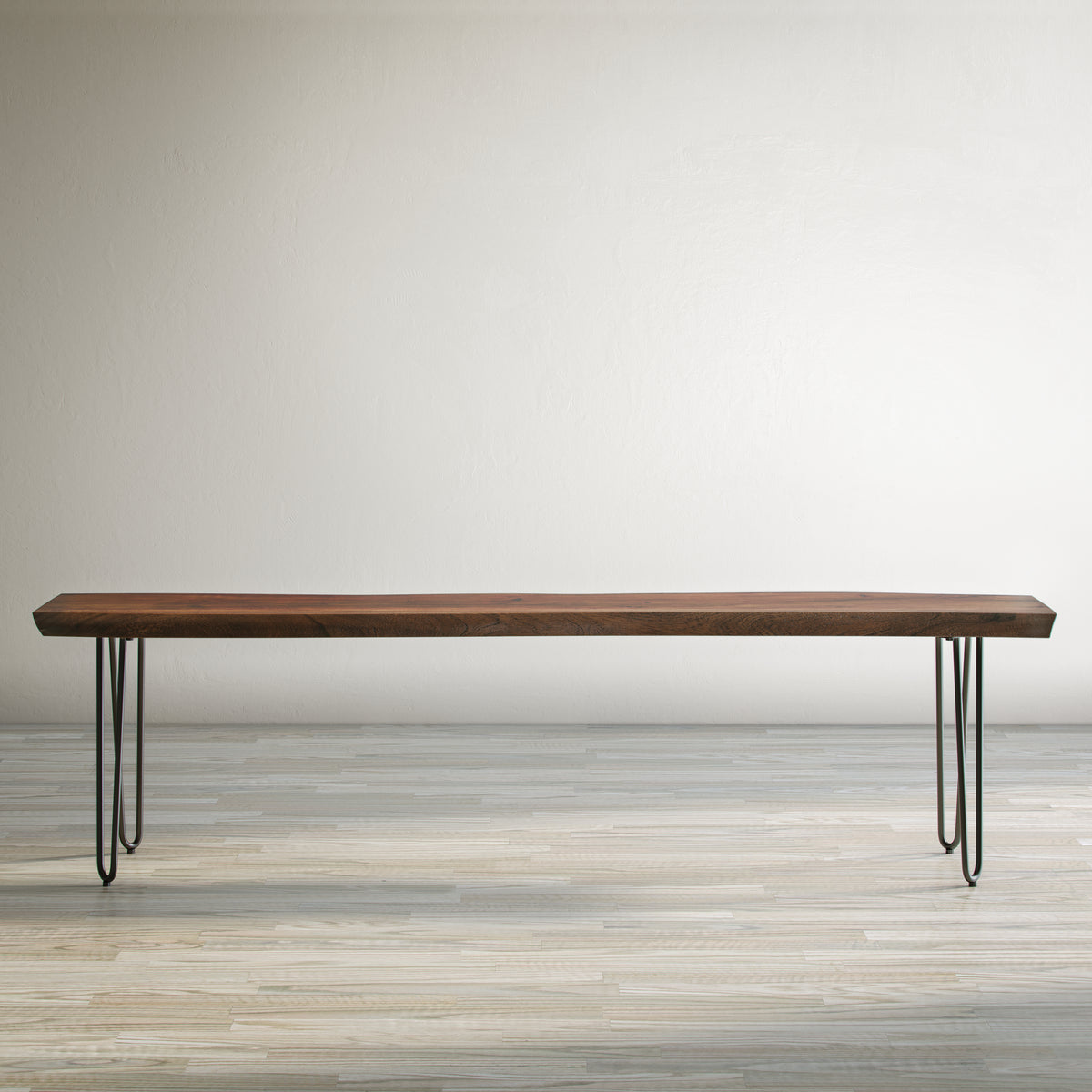 Nature's Edge Light Chestnut 79 Dining Table w/ 4 Wooden Chairs, Bench - Ornate Home