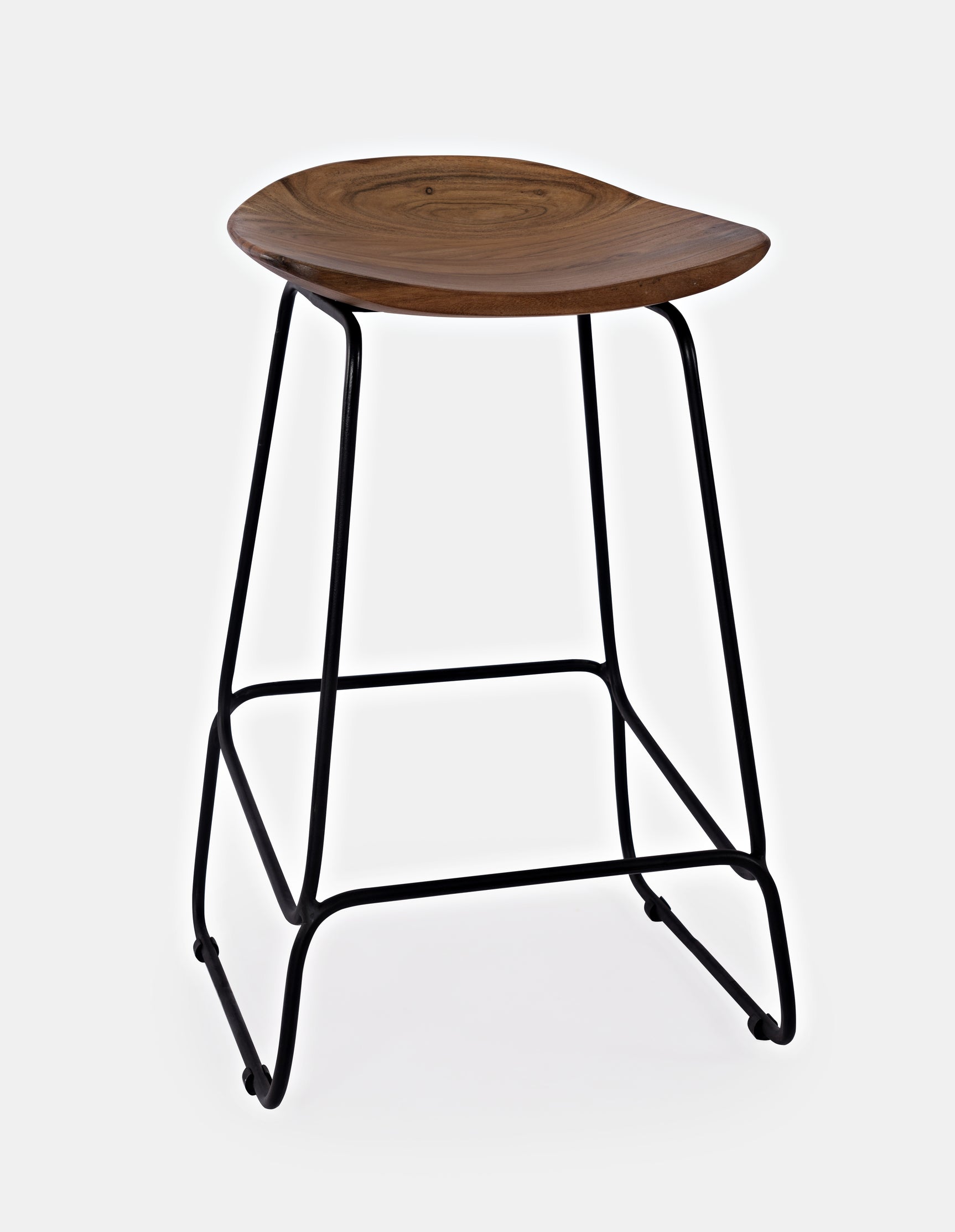 Nature's Edge Light Chestnut Backless Stool (Set of 2) - Ornate Home