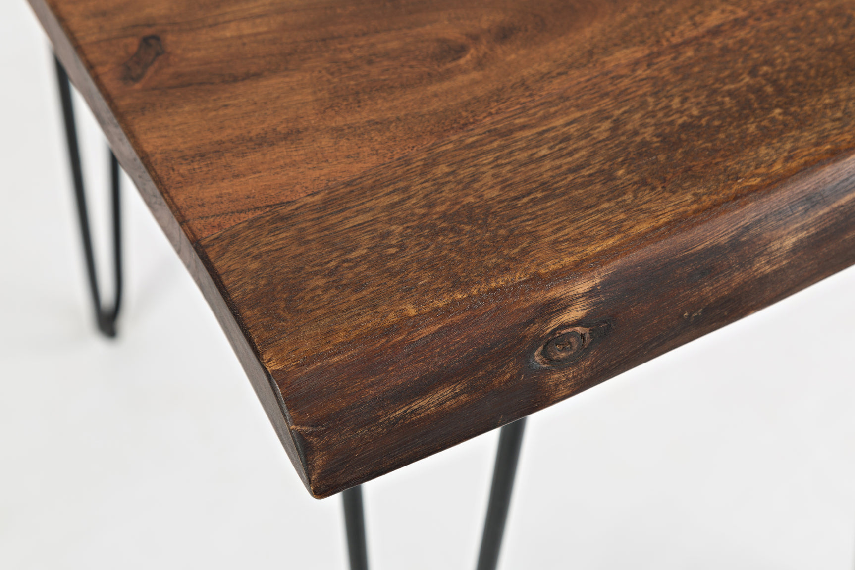 Nature's Edge Light Chestnut Chairside Table - Ornate Home