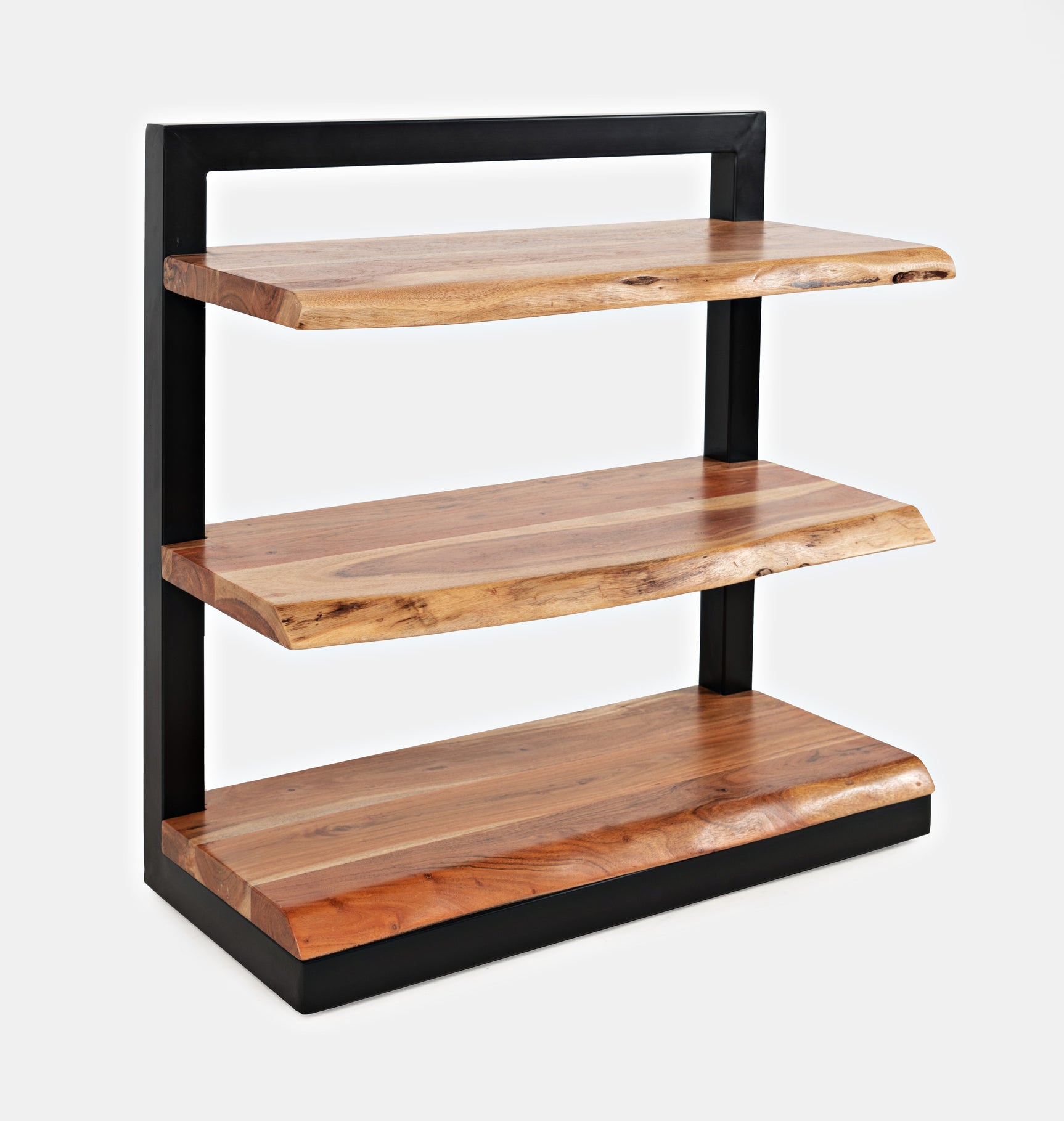 Nature's Edge Natural 3 Shelf Bookcase - Ornate Home