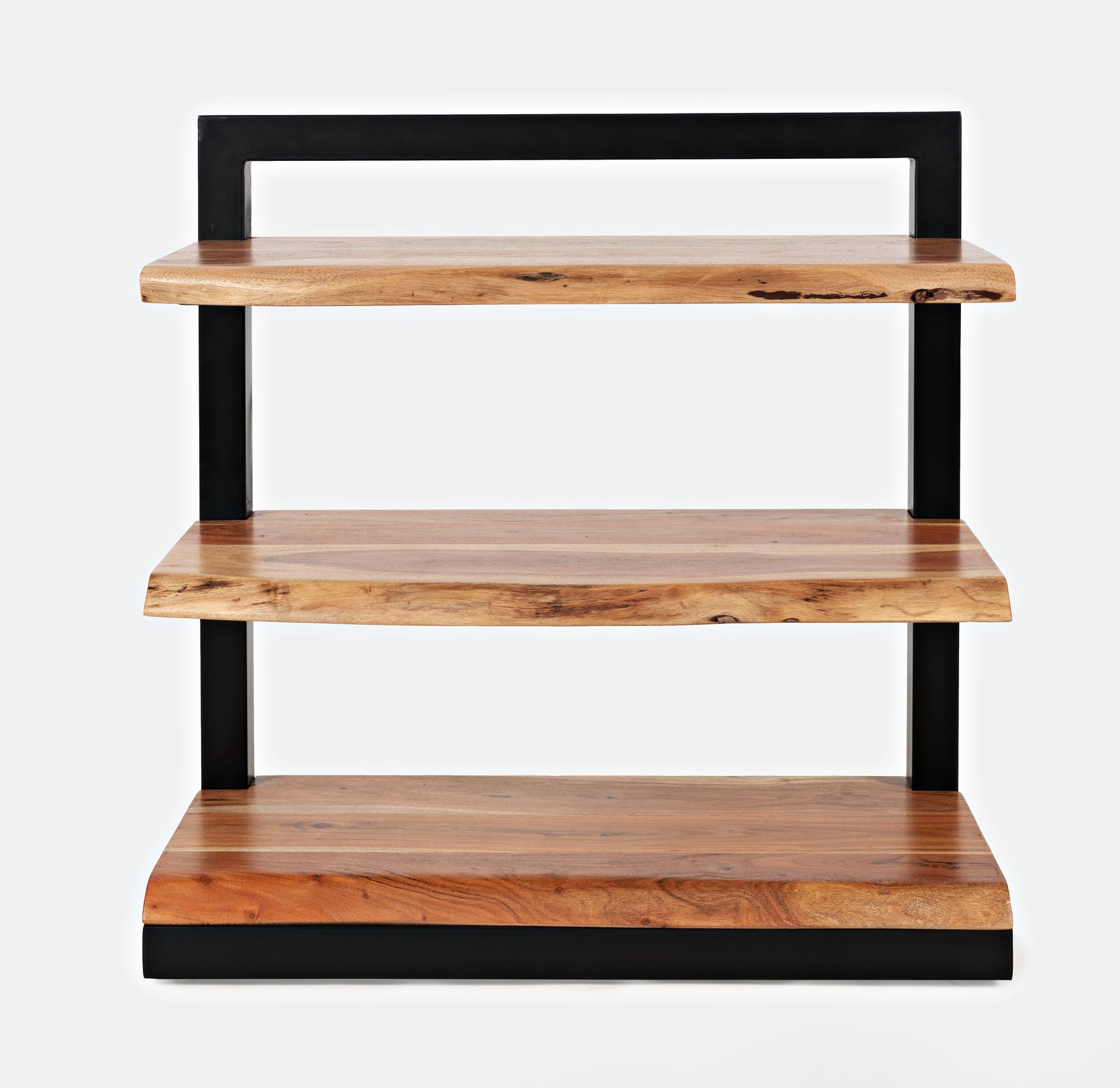 Nature's Edge Natural 3 Shelf Bookcase - Ornate Home