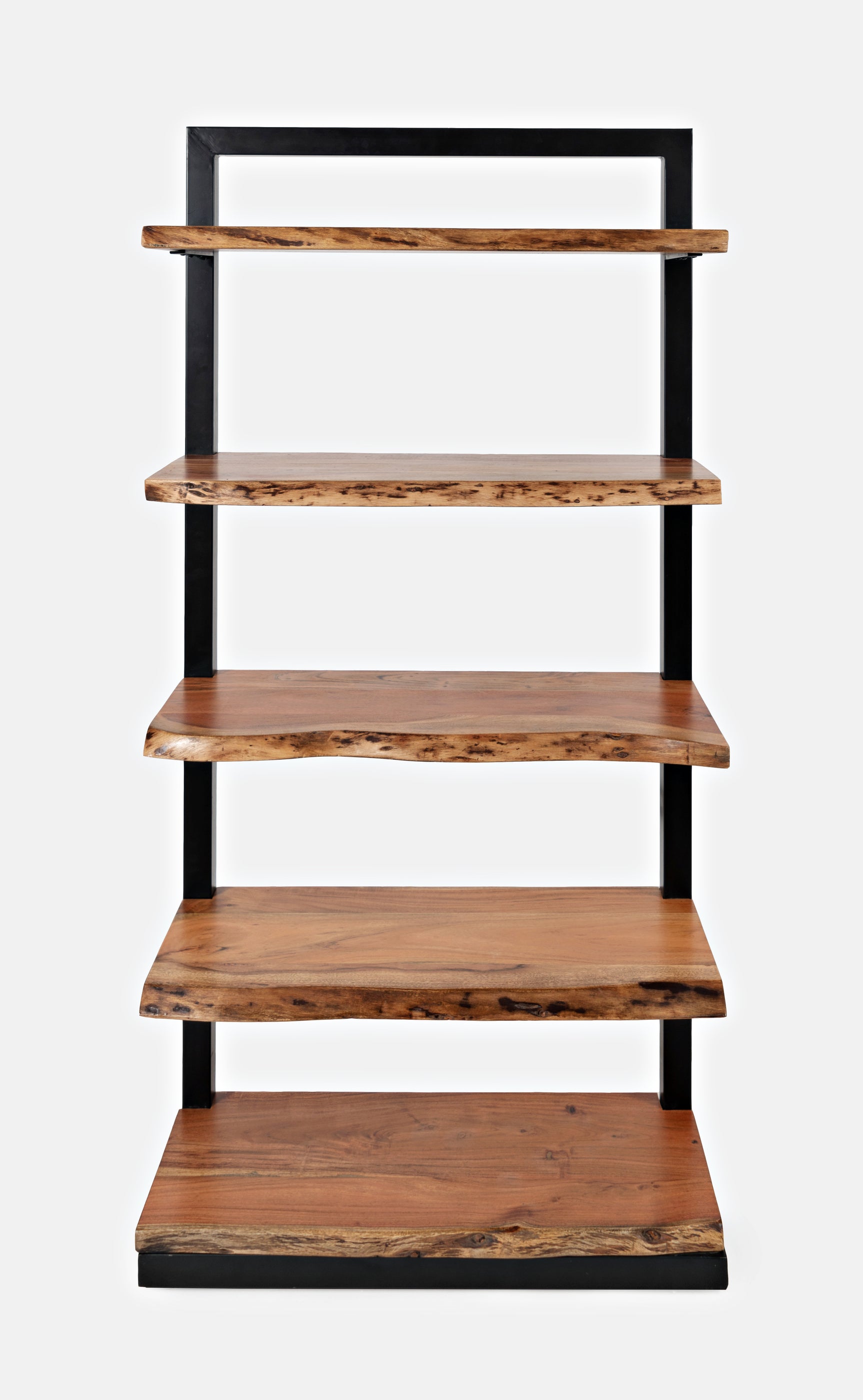 Nature's Edge Natural 5 Shelf Bookcase - Ornate Home