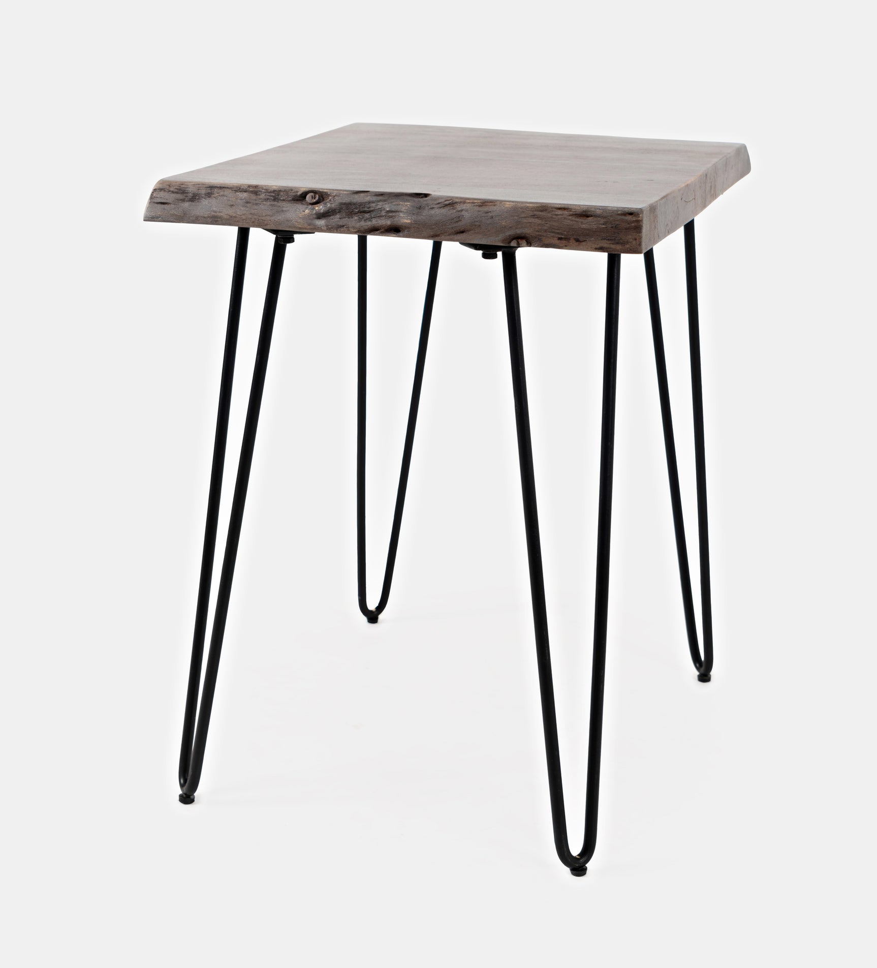 Nature's Edge Slate Chairside Table - Ornate Home