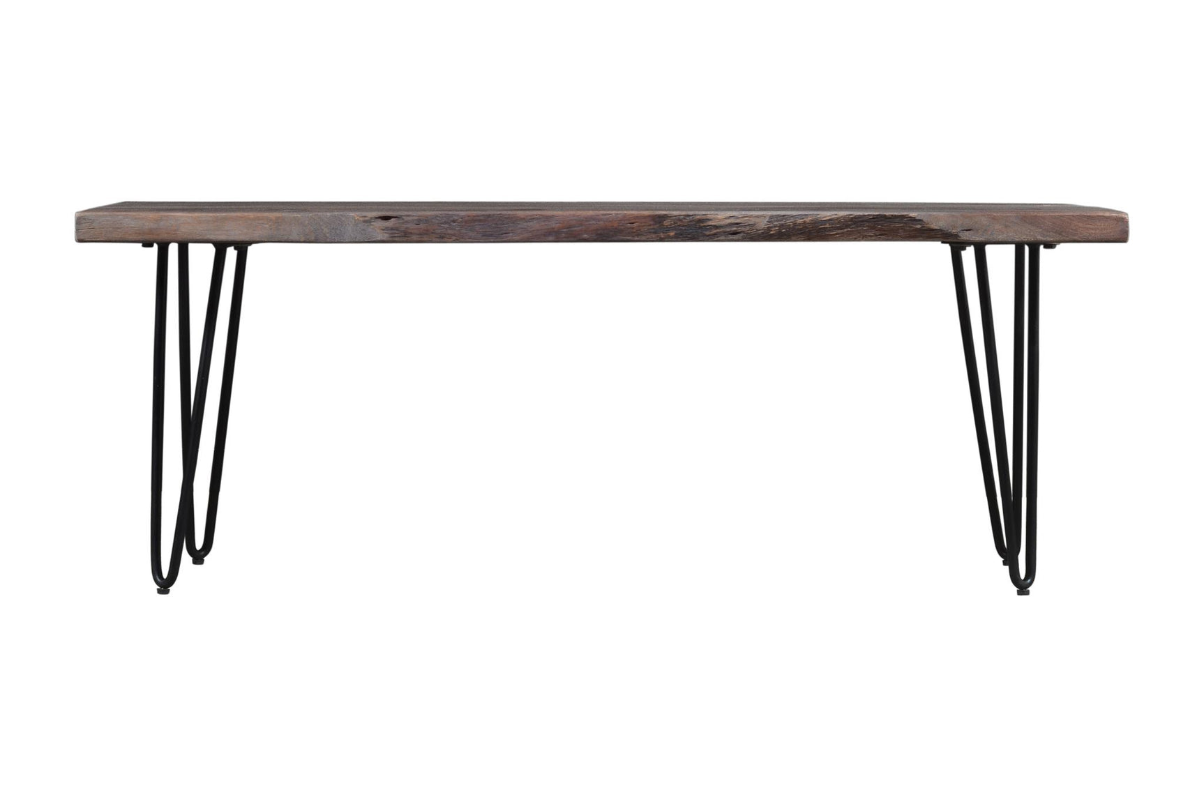 Nature's Edge Slate/Grey 60 Dining Table w/ 4 Maddox Chairs and Bench - Ornate Home