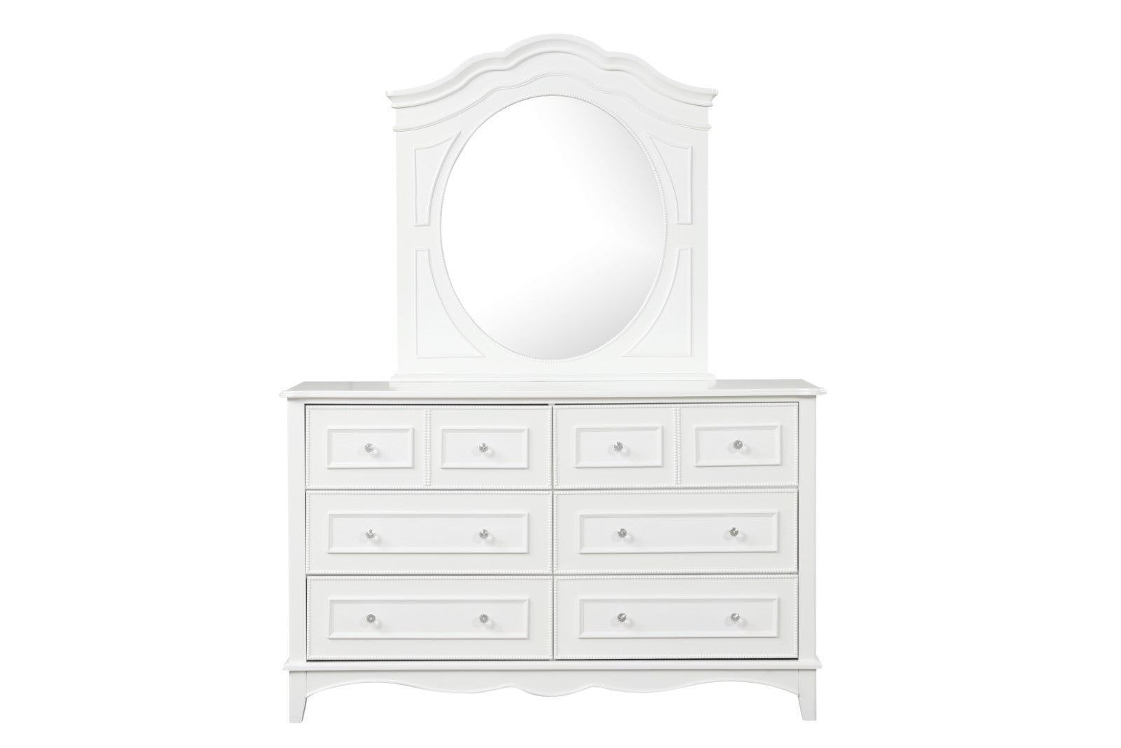 Naucalpan White Dresser - Ornate Home