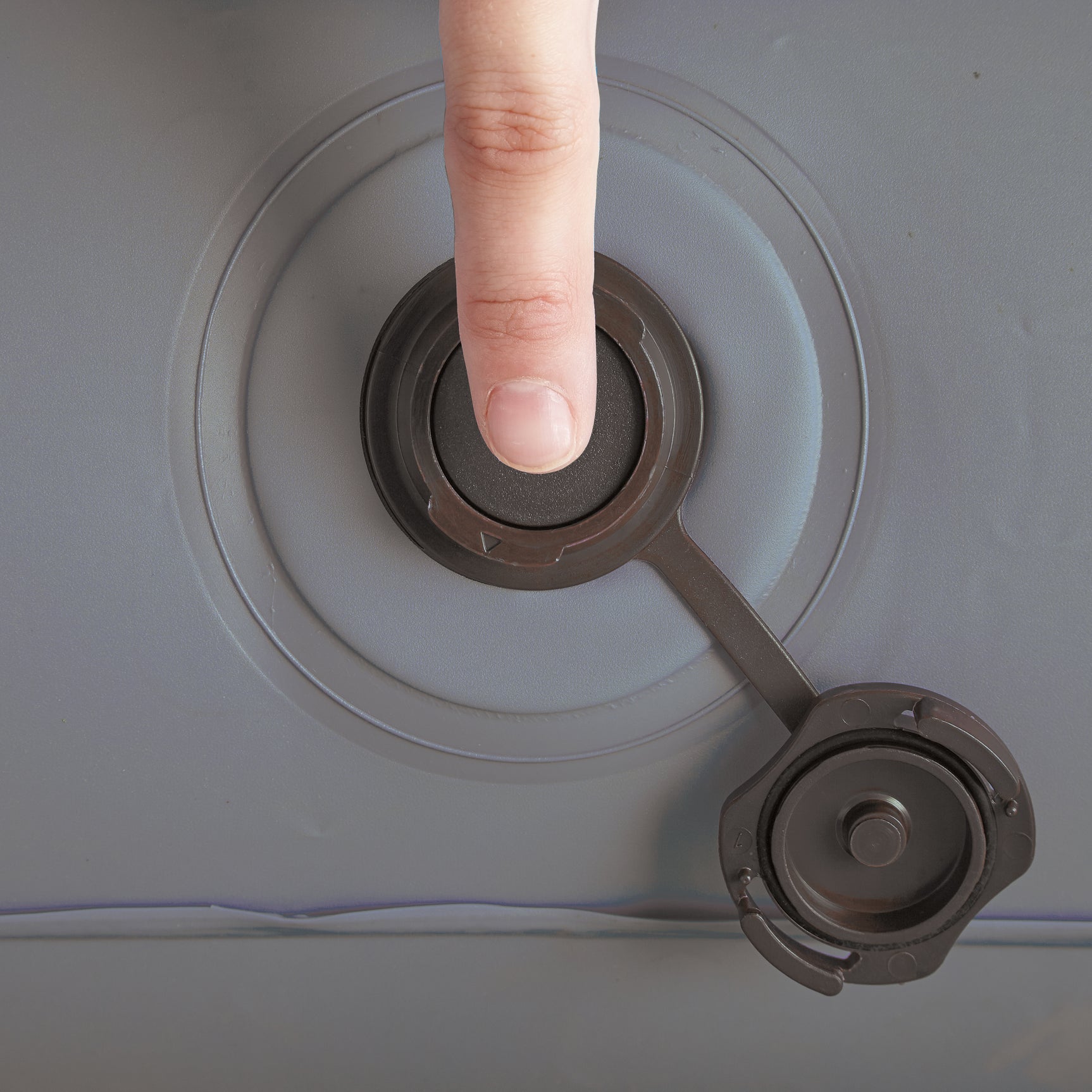 Nautica Home Sleep Express Gray 10” Air Mattress with Express Pump - Ornate Home