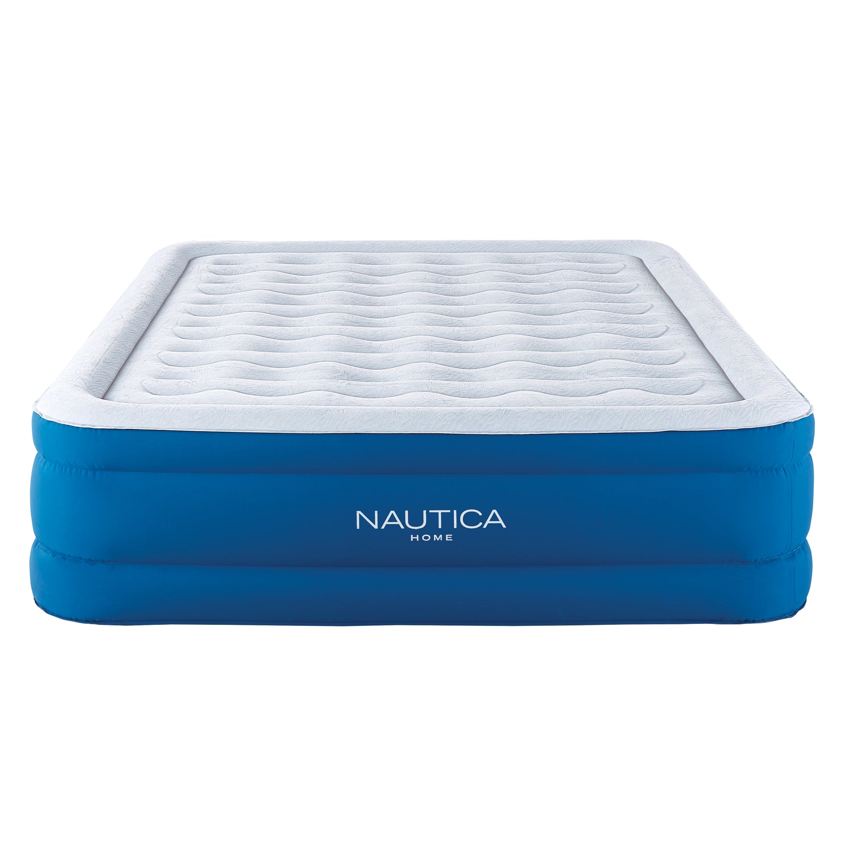 Nautica Home Support Aire Air Blue/Gray Mattress with Inset Pump - Ornate Home