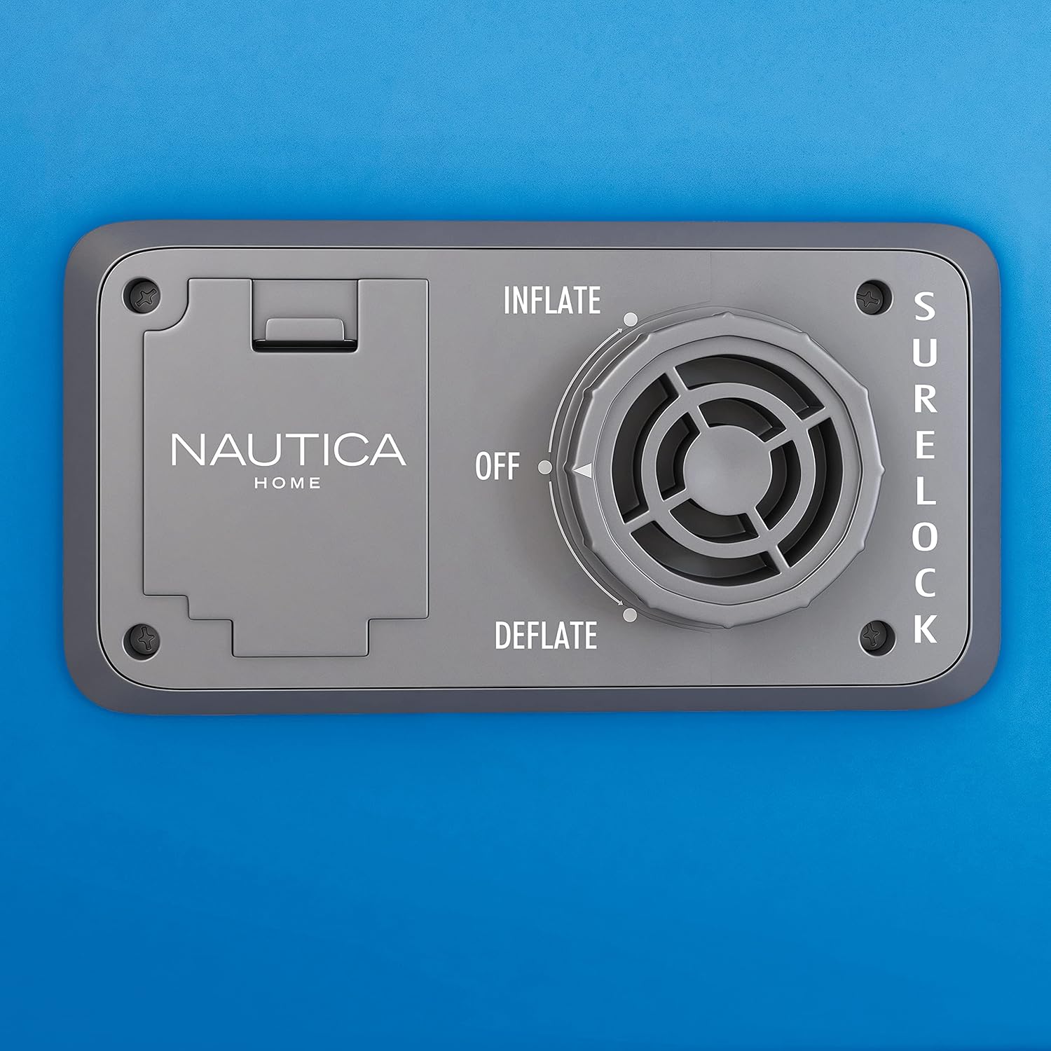 Nautica Home Twin Cool Comfort 15" Premium Air Mattress Inflatable Bed - Ornate Home