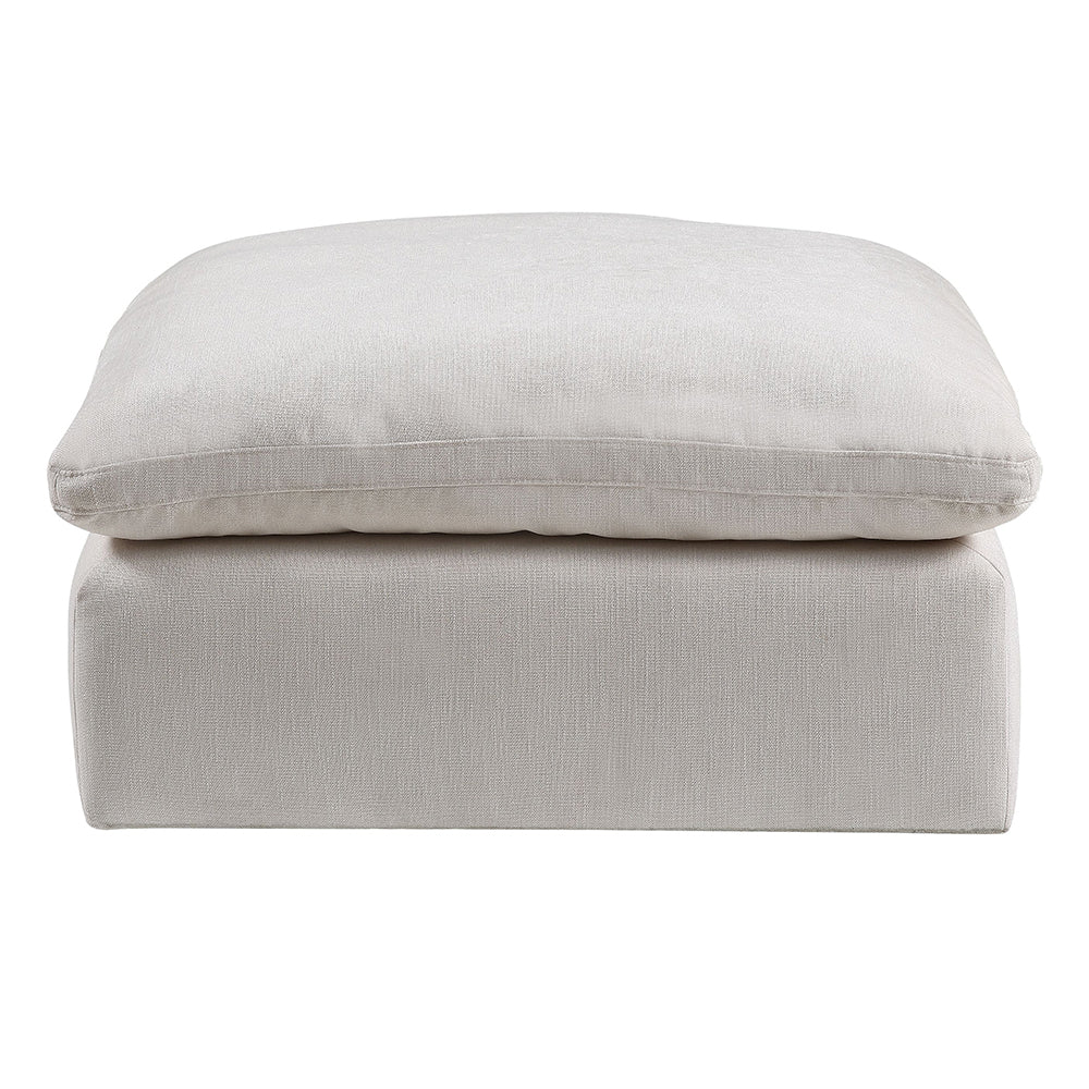 Naveen Ivory Modular - Ottoman - Ornate Home