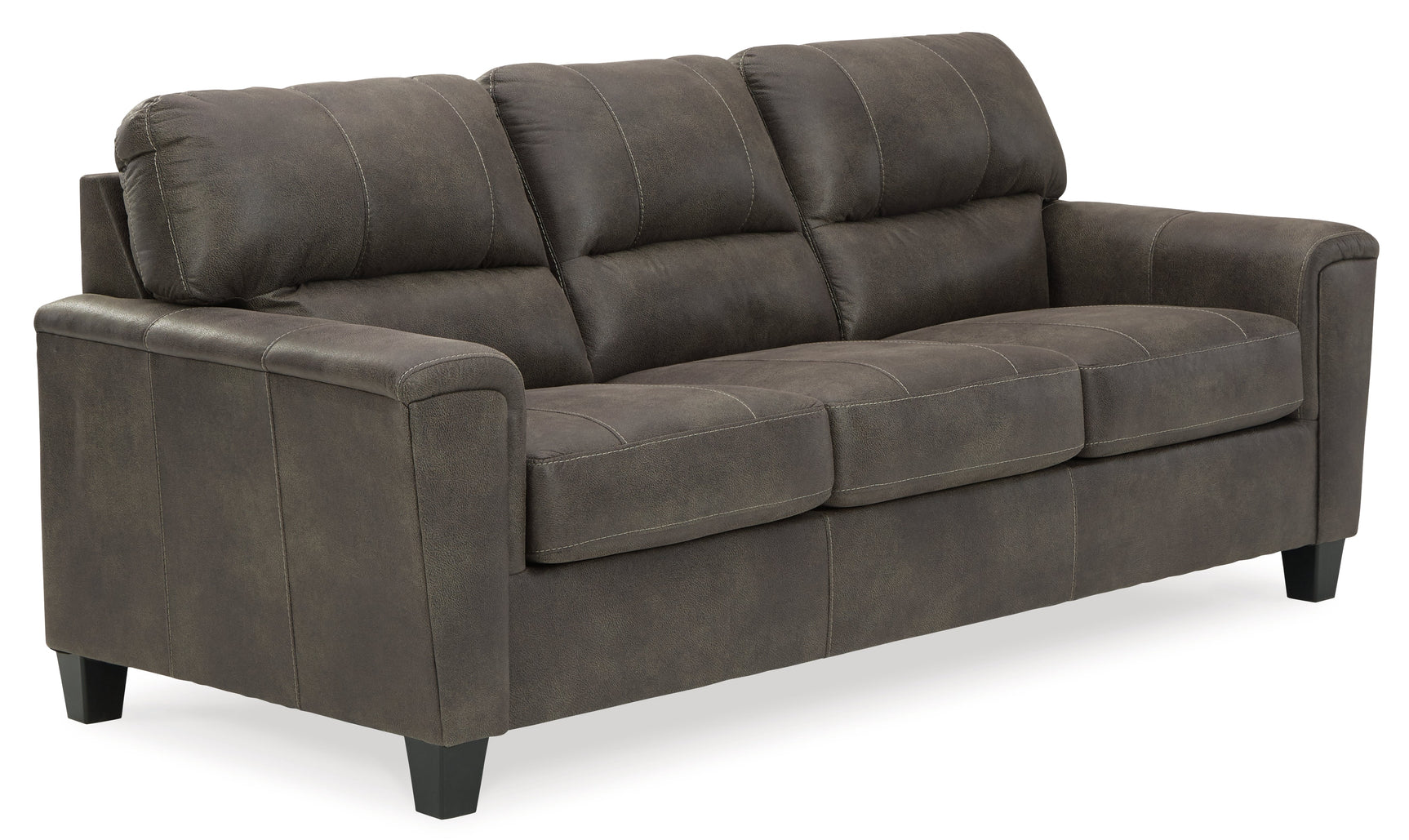 Navi Smoke Sofa, Loveseat and Recliner - Ornate Home