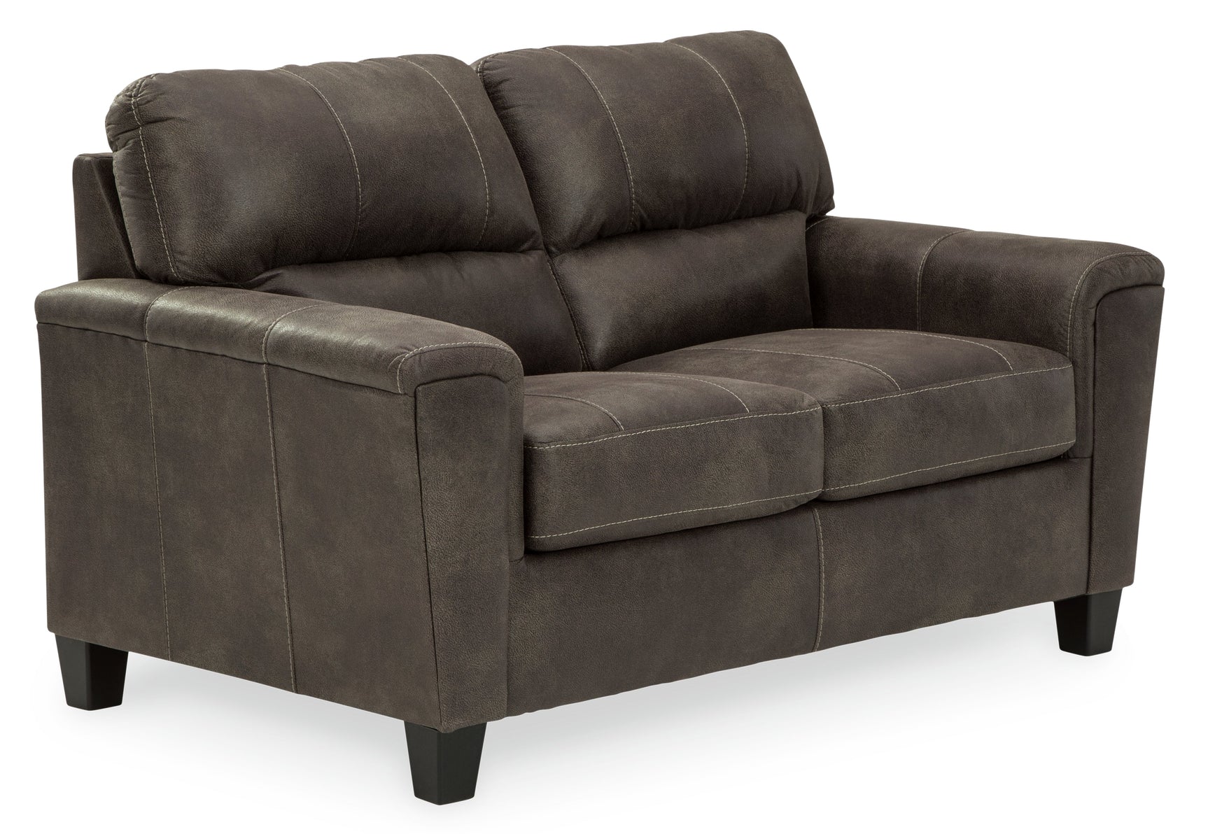Navi Smoke Sofa, Loveseat and Recliner - Ornate Home