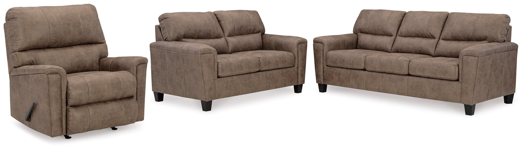 Navi Sofa, Loveseat and Recliner - Ornate Home