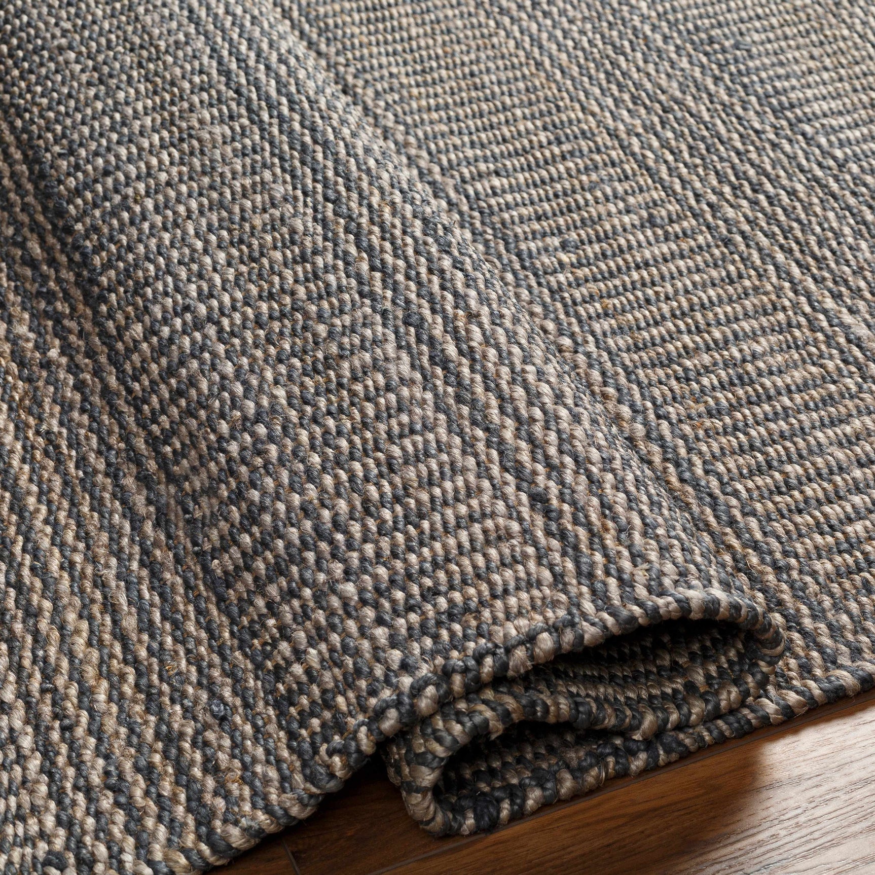 Navy Elle Jute Rug - Ornate Home