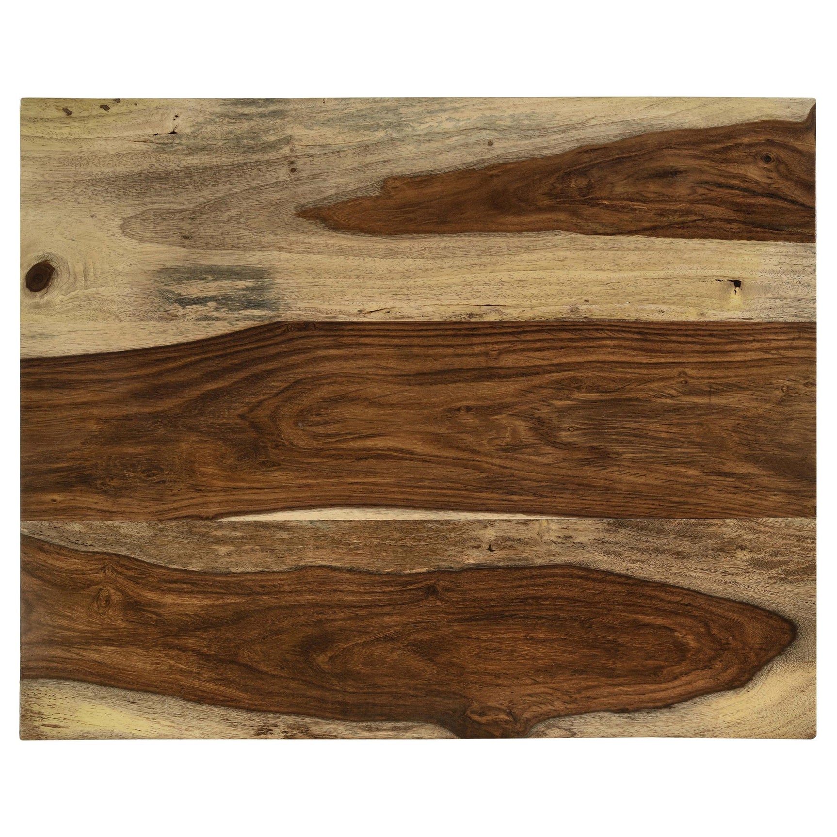 Nayeli Natural 3-piece Solid Sheesham Wood Nesting Tables - Ornate Home