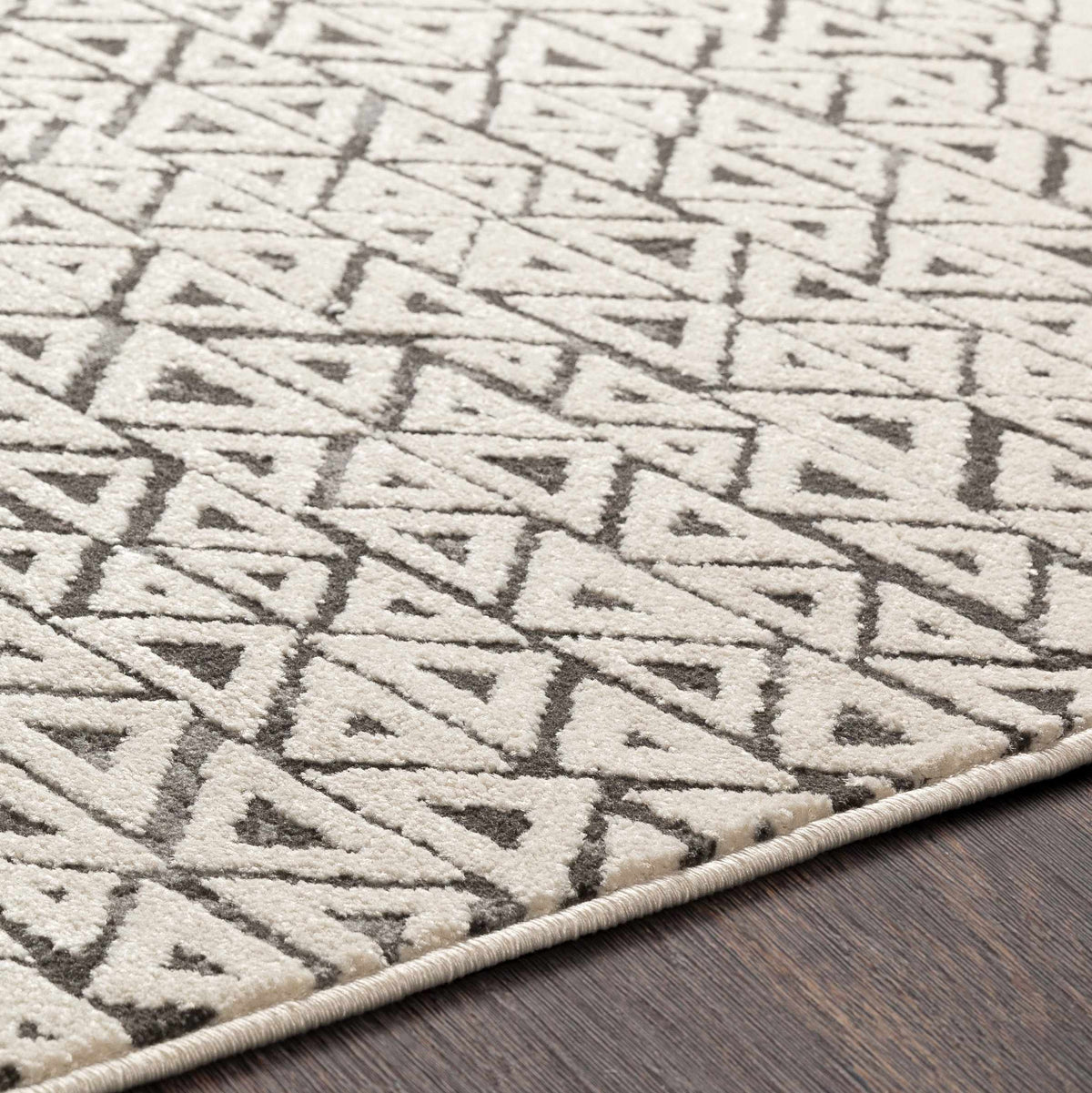 Naylor Beige/Charcoal Rug - Clearance - Ornate Home