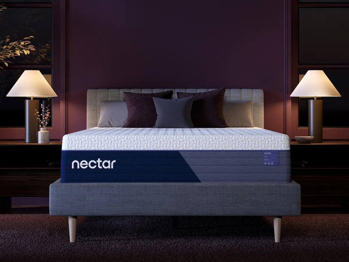 Nectar Luxe Hybrid Soft White Twin XL Mattress - Ornate Home