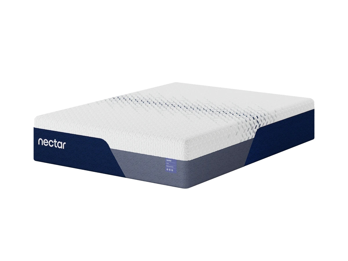 Nectar Luxe Memory Foam Medium White King Mattress - Ornate Home