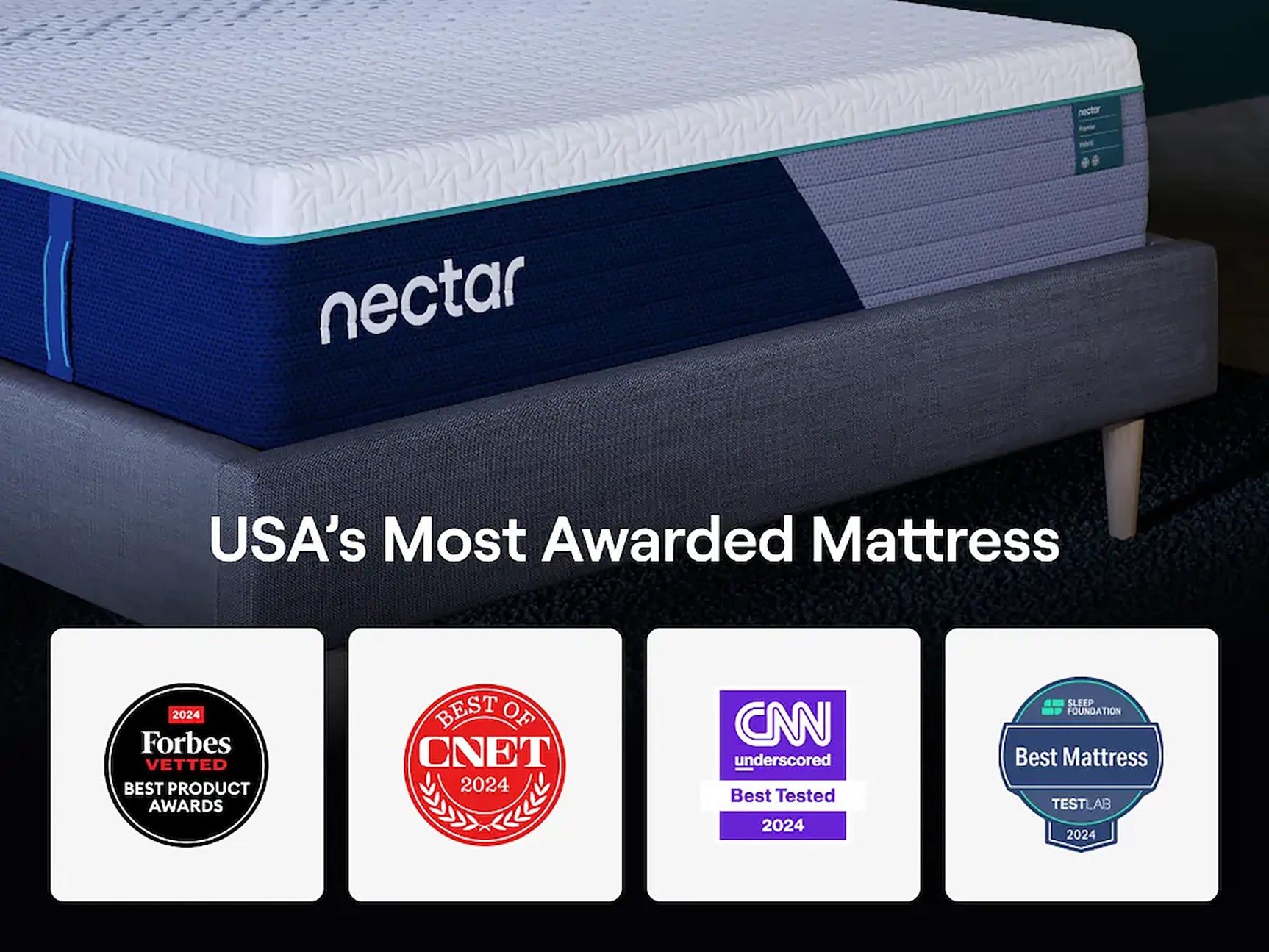 Nectar Premier Hybrid White Medium California King Mattress - Ornate Home