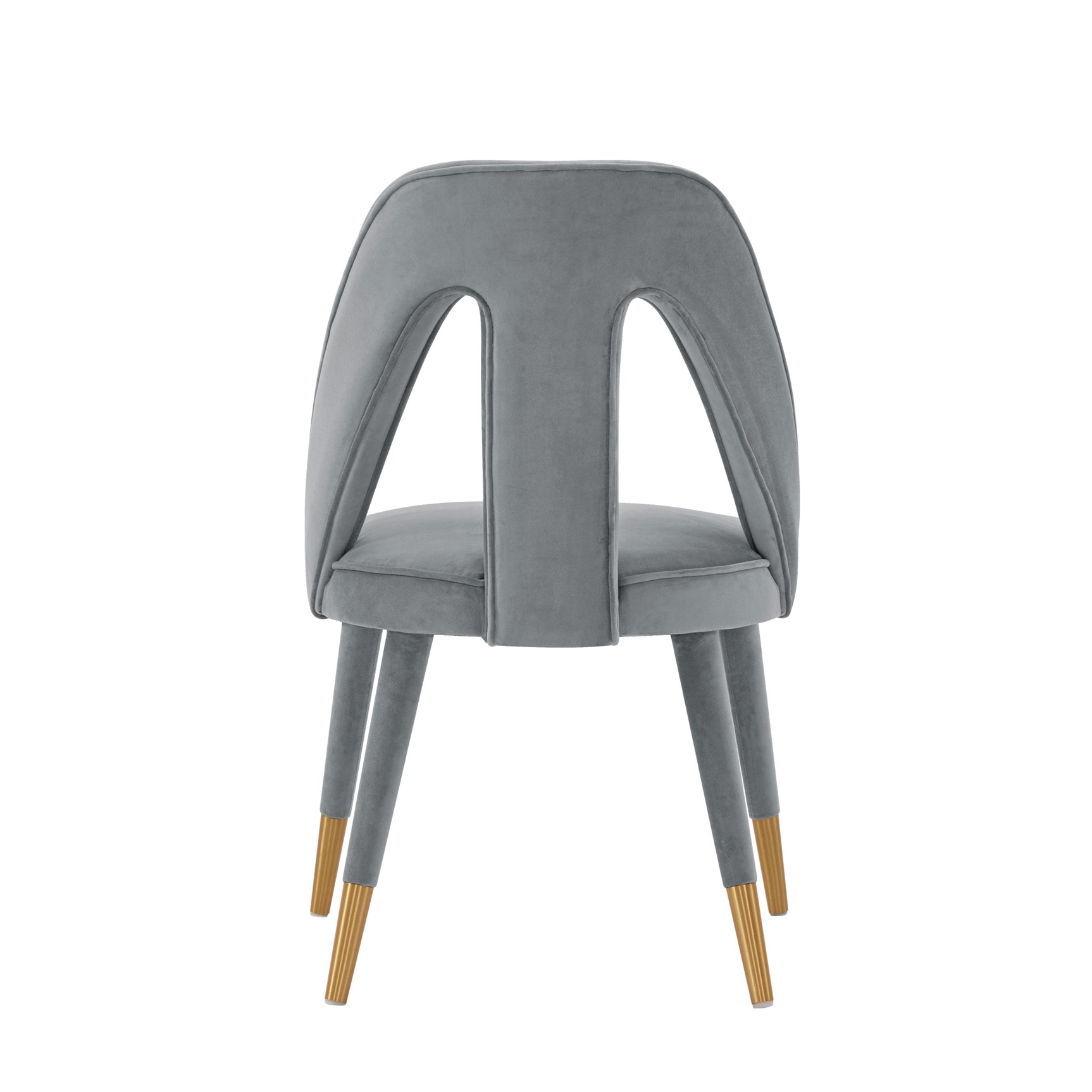 Neda Dining Chair in Grey - Ornate Home