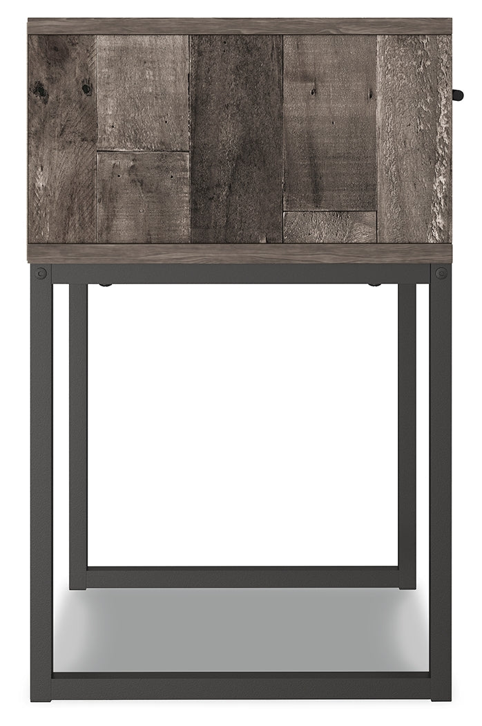 Neilsville Multi Gray Nightstand - Ornate Home