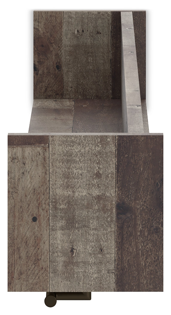 Neilsville Multi Gray Wall Mounted Coat Rack with Shelf - Ornate Home