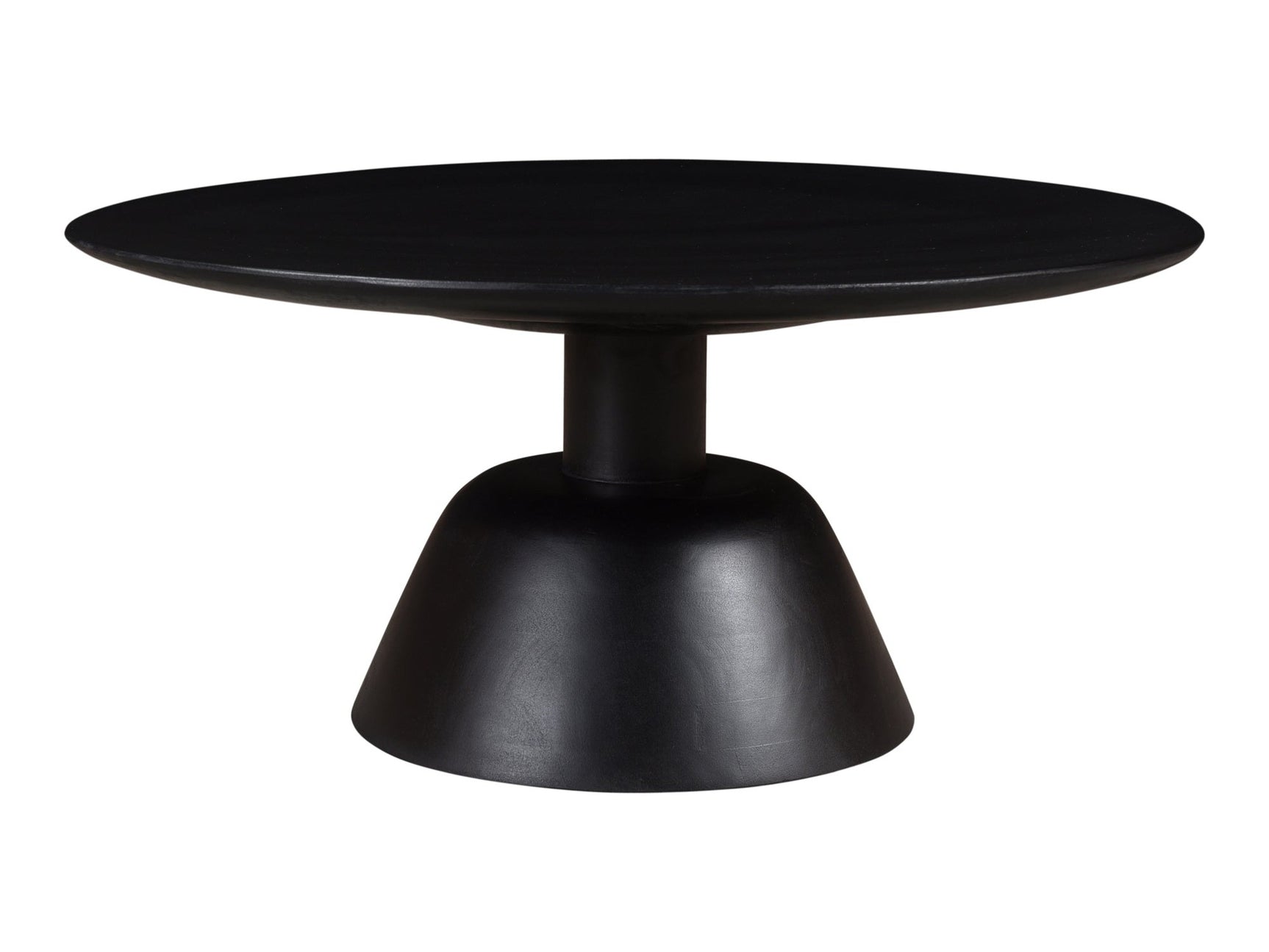 Nels Black Coffee Table - Ornate Home