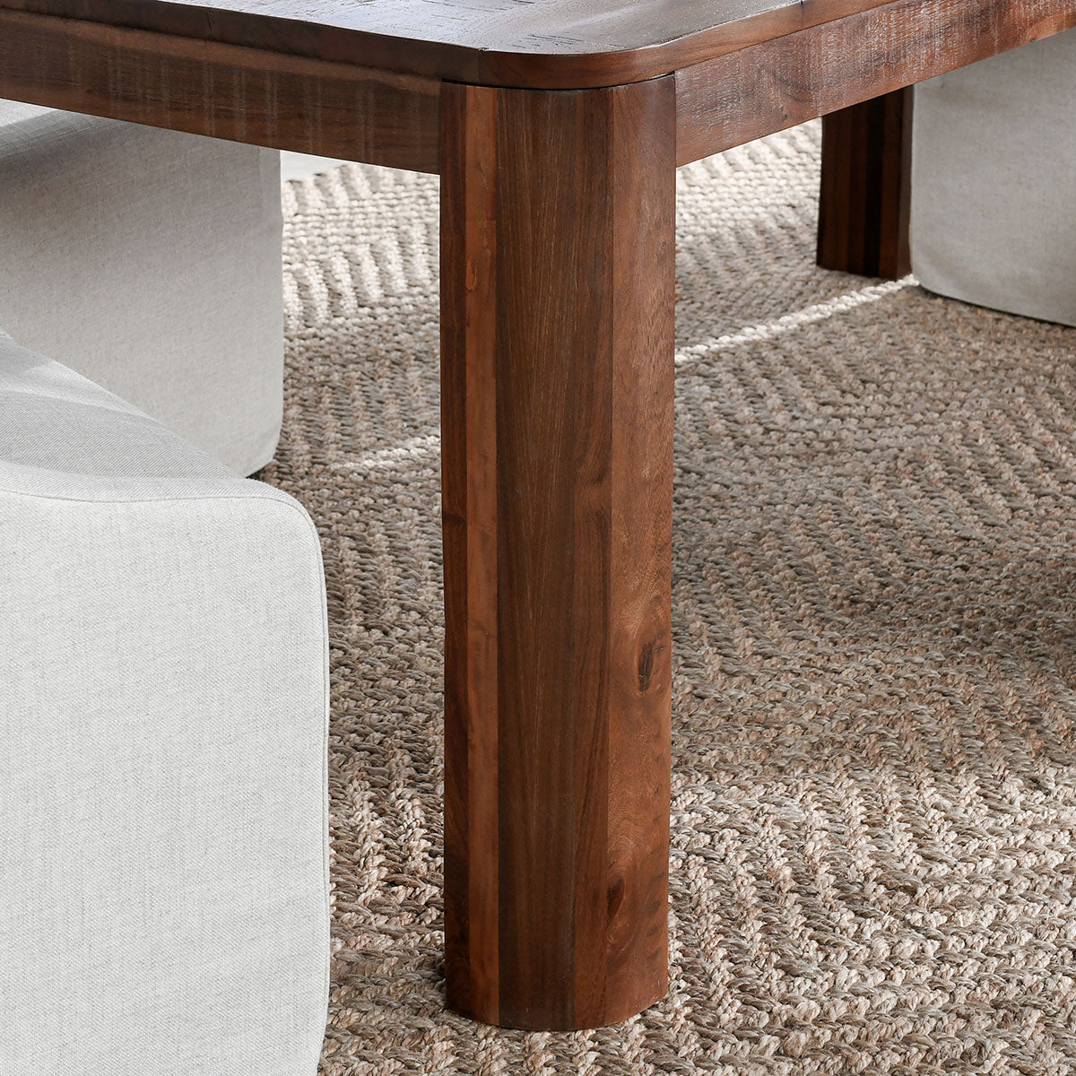 Nemi Brown Dining Table - Ornate Home