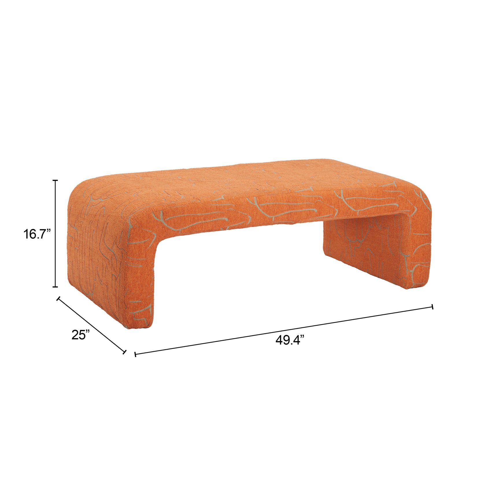 Nendo Orange Bench Abstract