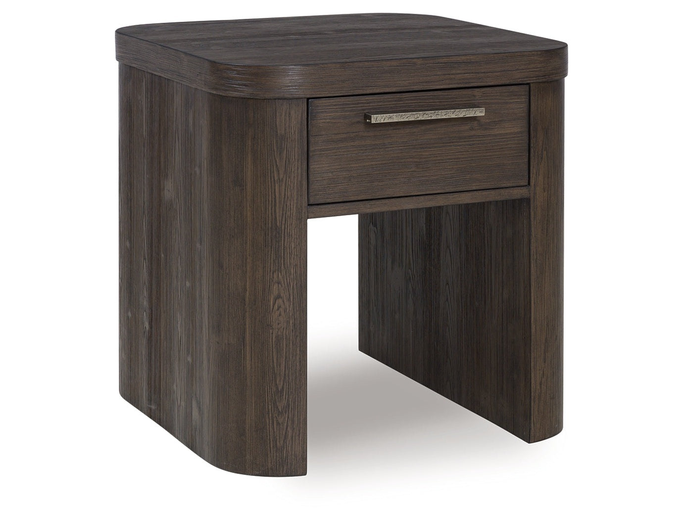 Neo Rich Brown Square End Table - Ornate Home