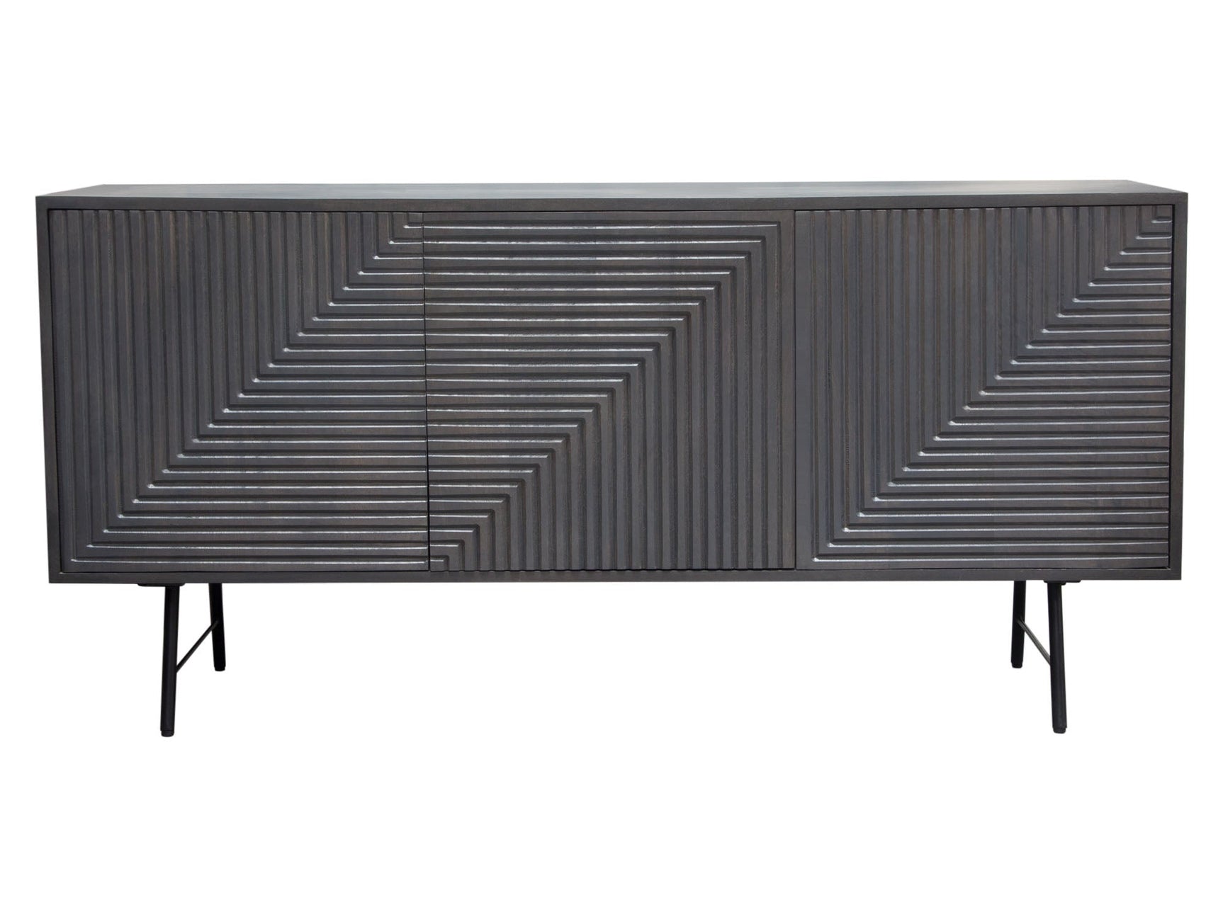 Neo Smoke Grey Sideboard - Ornate Home