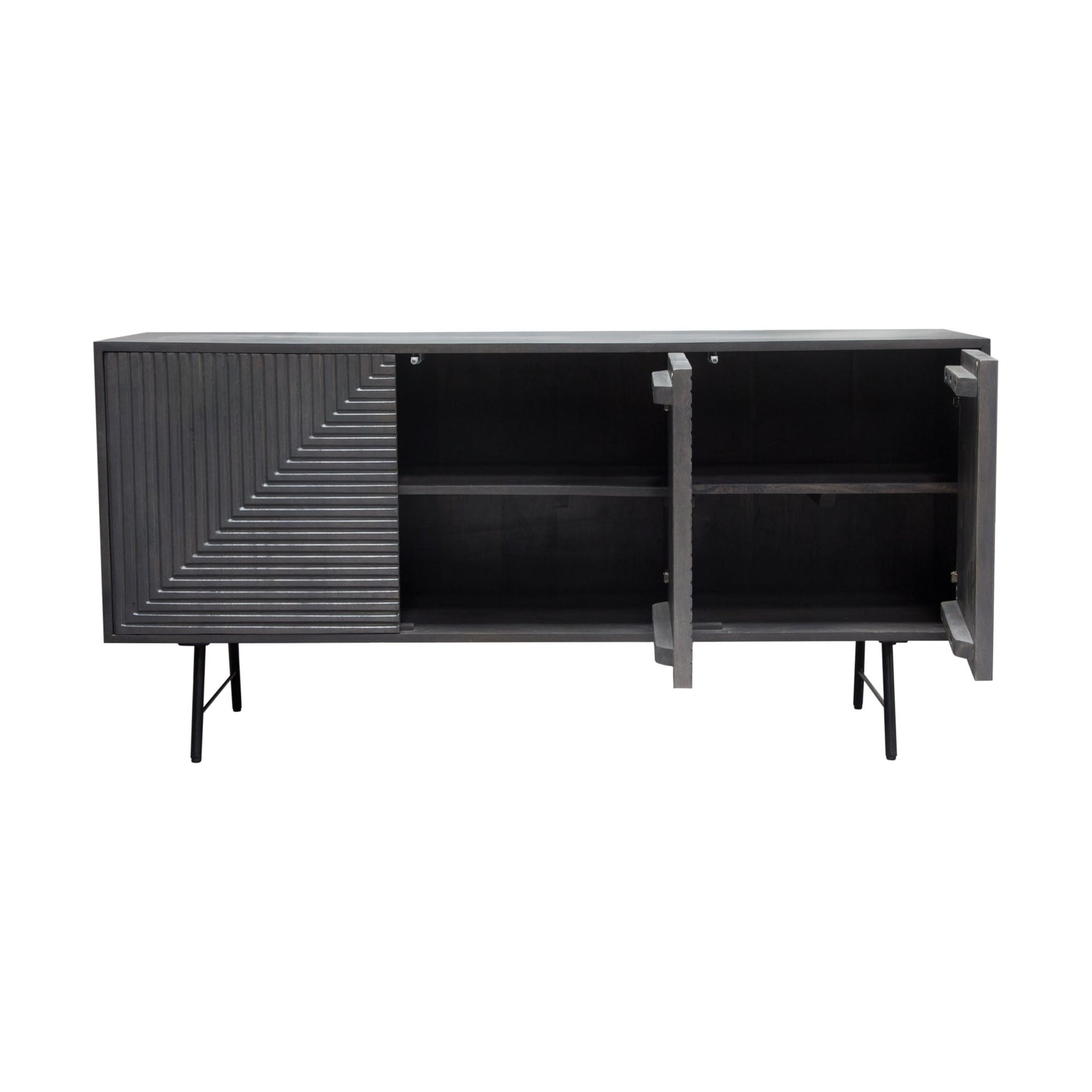 Neo Smoke Grey Sideboard - Ornate Home