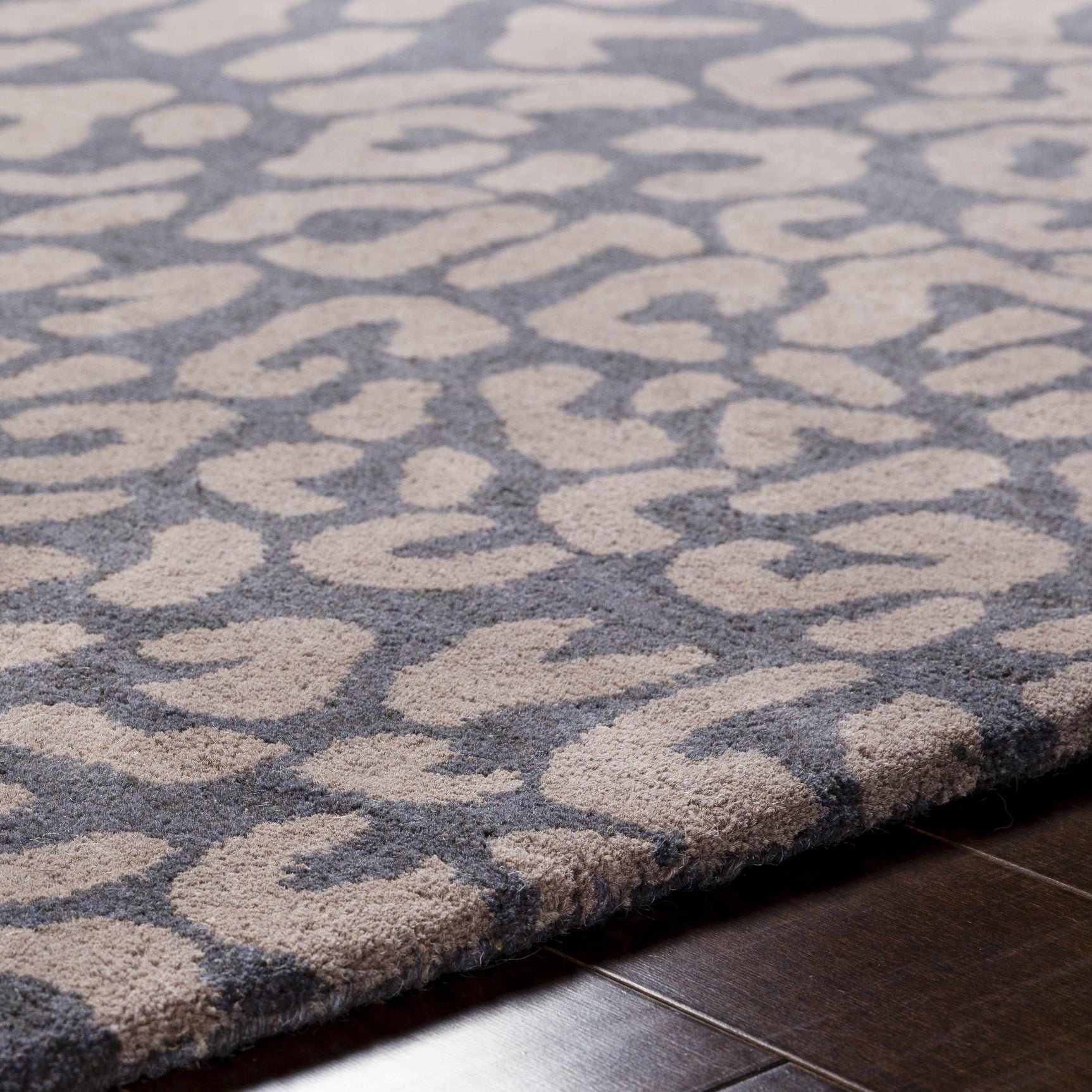 Neoma Animal Print Wool Rug - Clearance - Ornate Home