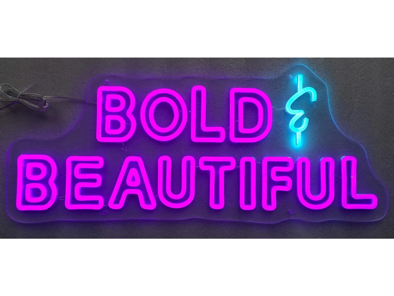 Neon Bold & Beautiful Wall Art - Ornate Home