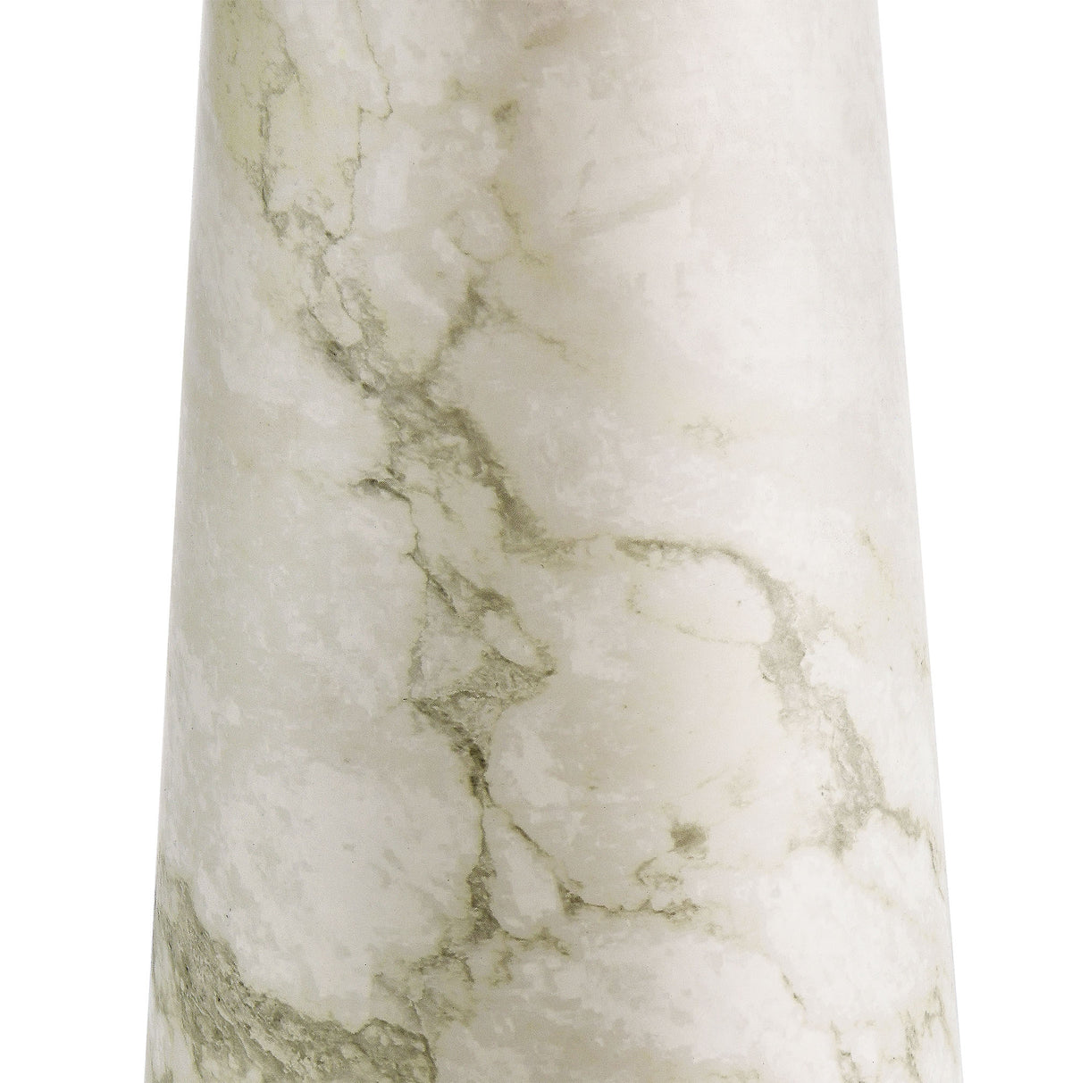 Nera White Marble Table Lamp - Ornate Home