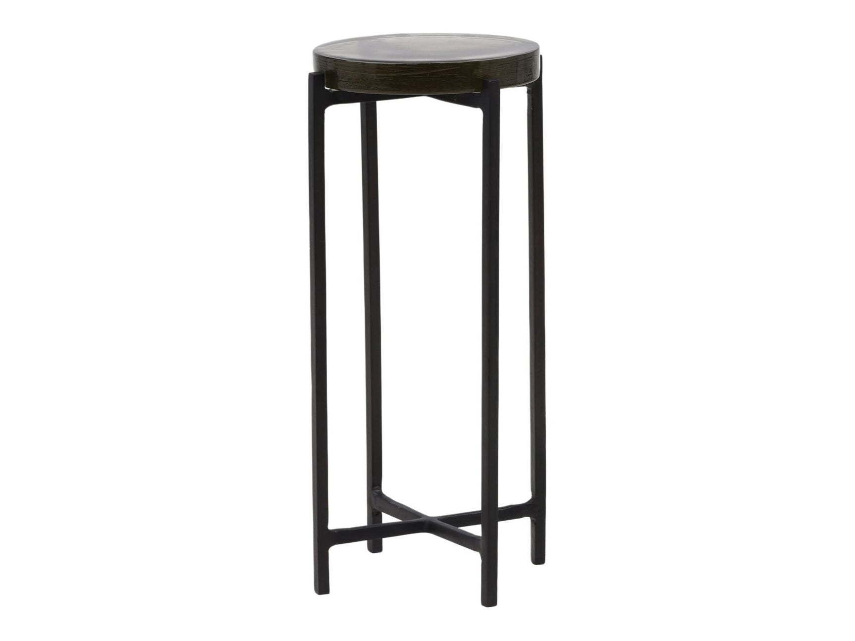 Nerida Black Side Table - Ornate Home