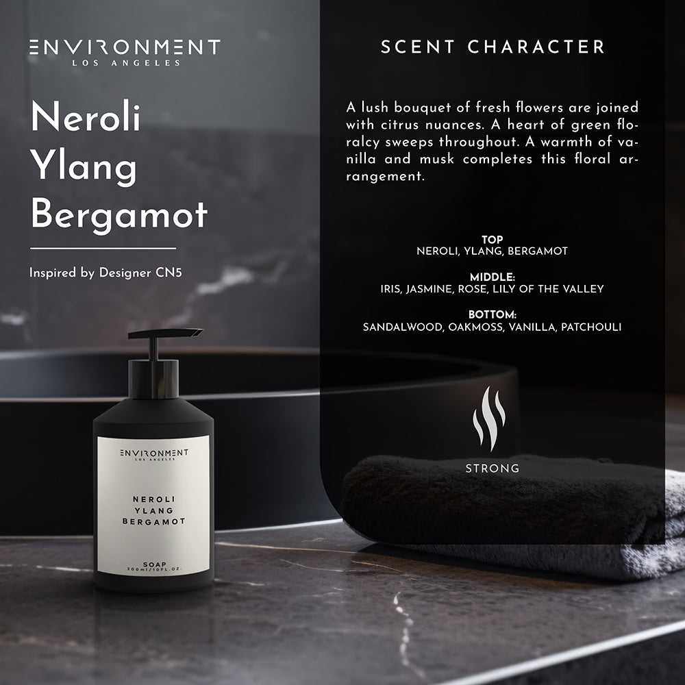 Neroli | Ylang | Bergamot Hand Soap (Inspired by Chanel Chanel #5®) - Ornate Home
