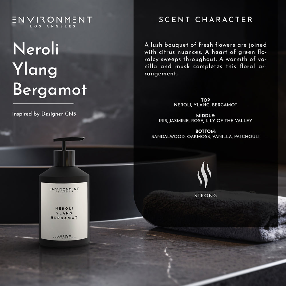 Neroli | Ylang | Bergamot Lotion (Inspired by Chanel Chanel #5®) - Ornate Home