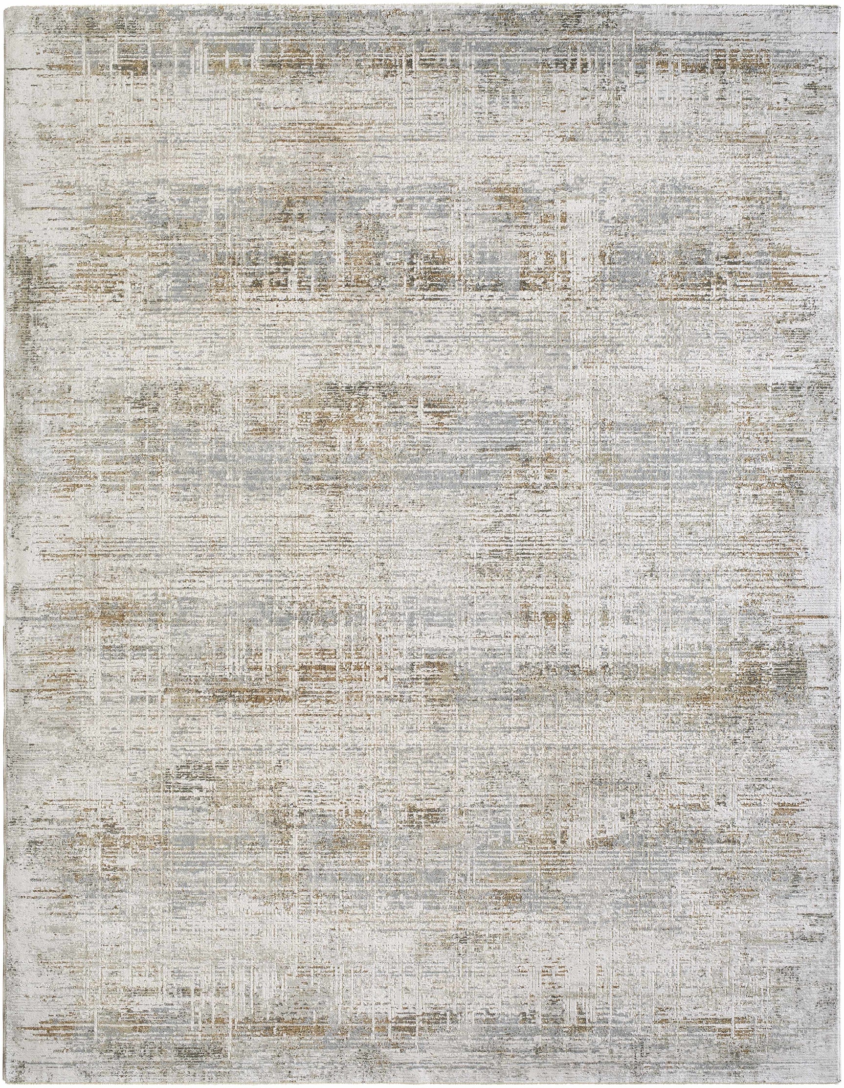 Neron Blue Gray Thick Luxe Abstract Rug - Ornate Home